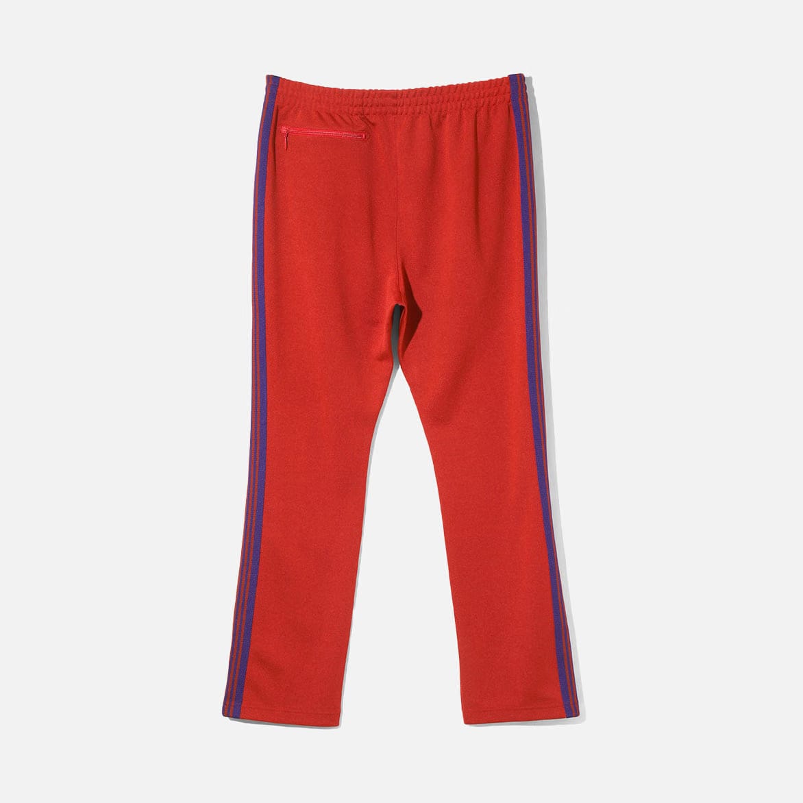 Needles NARROW TRACK PANT POLY SMOOTH - RED