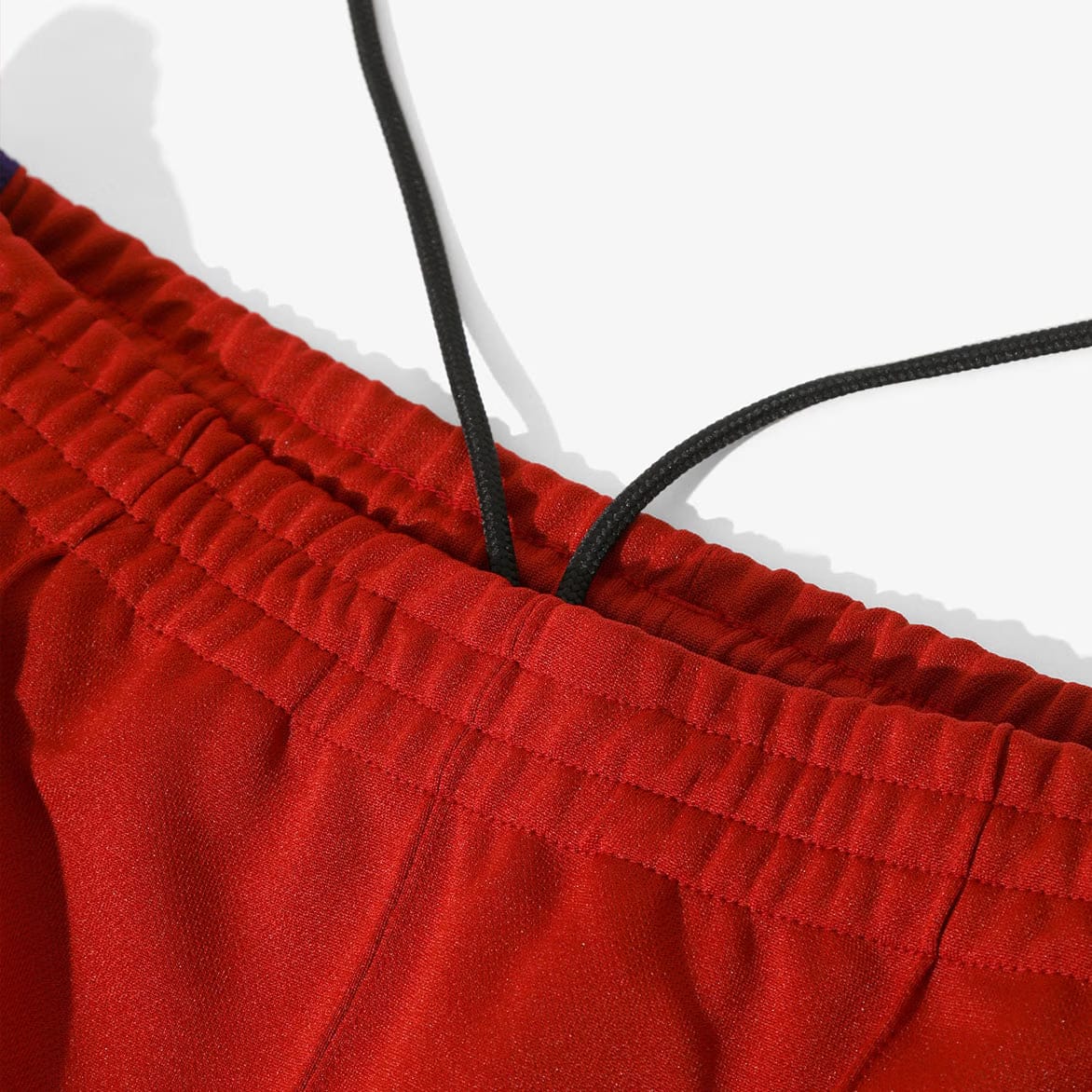 Needles NARROW TRACK PANT POLY SMOOTH - RED