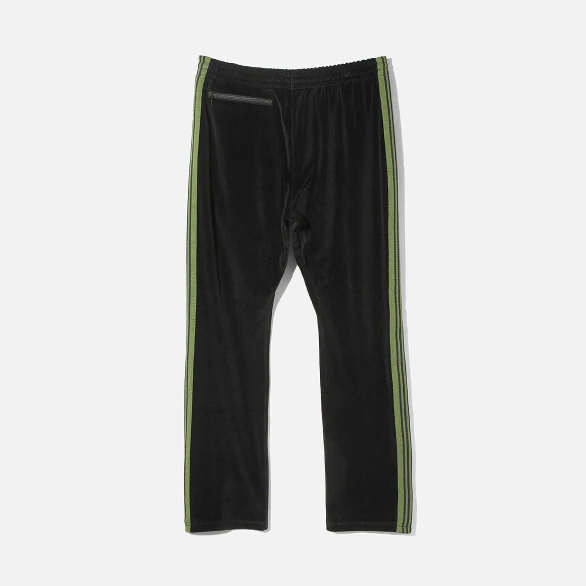 Needles NARROW TRACK PANT - C/PE VELOUR - BLACK