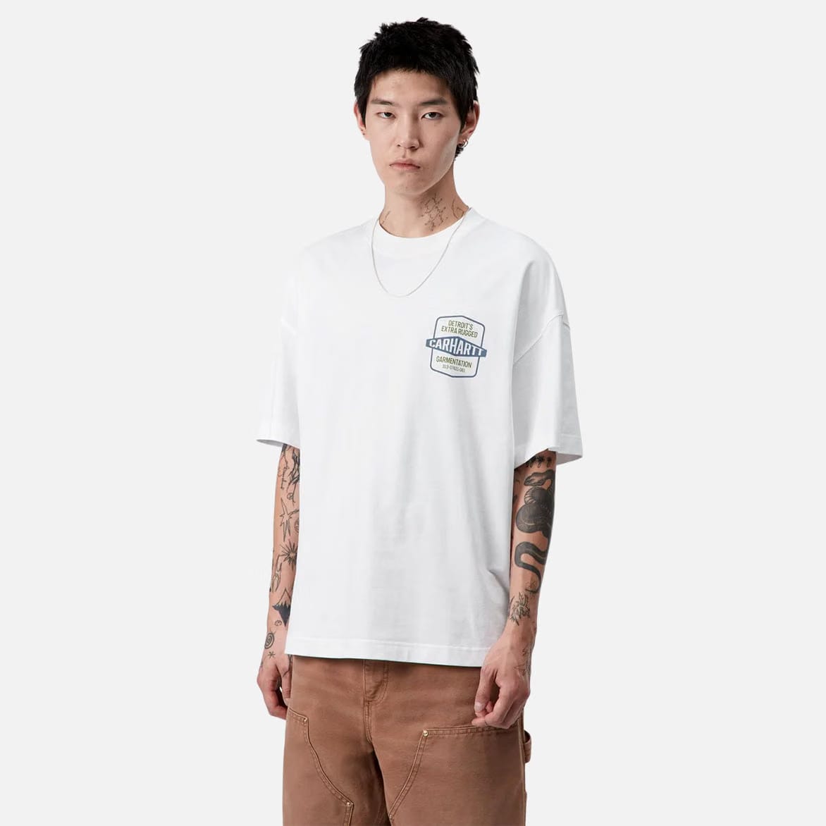 Carhartt WIP S/S NETWORKS T-SHIRT - WHITE