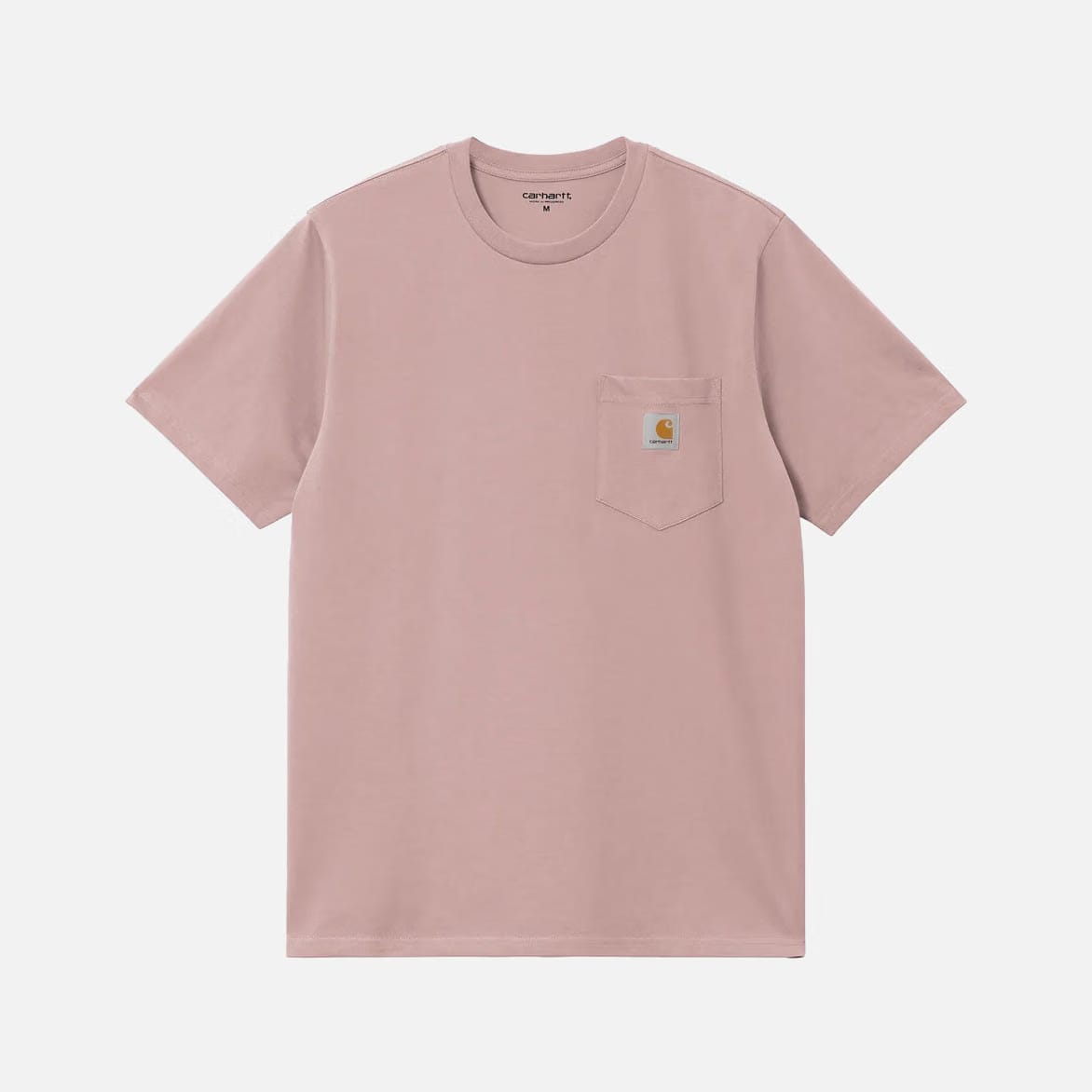 Carhartt WIP SS POCKET T-SHIRT - GLASSY PINK