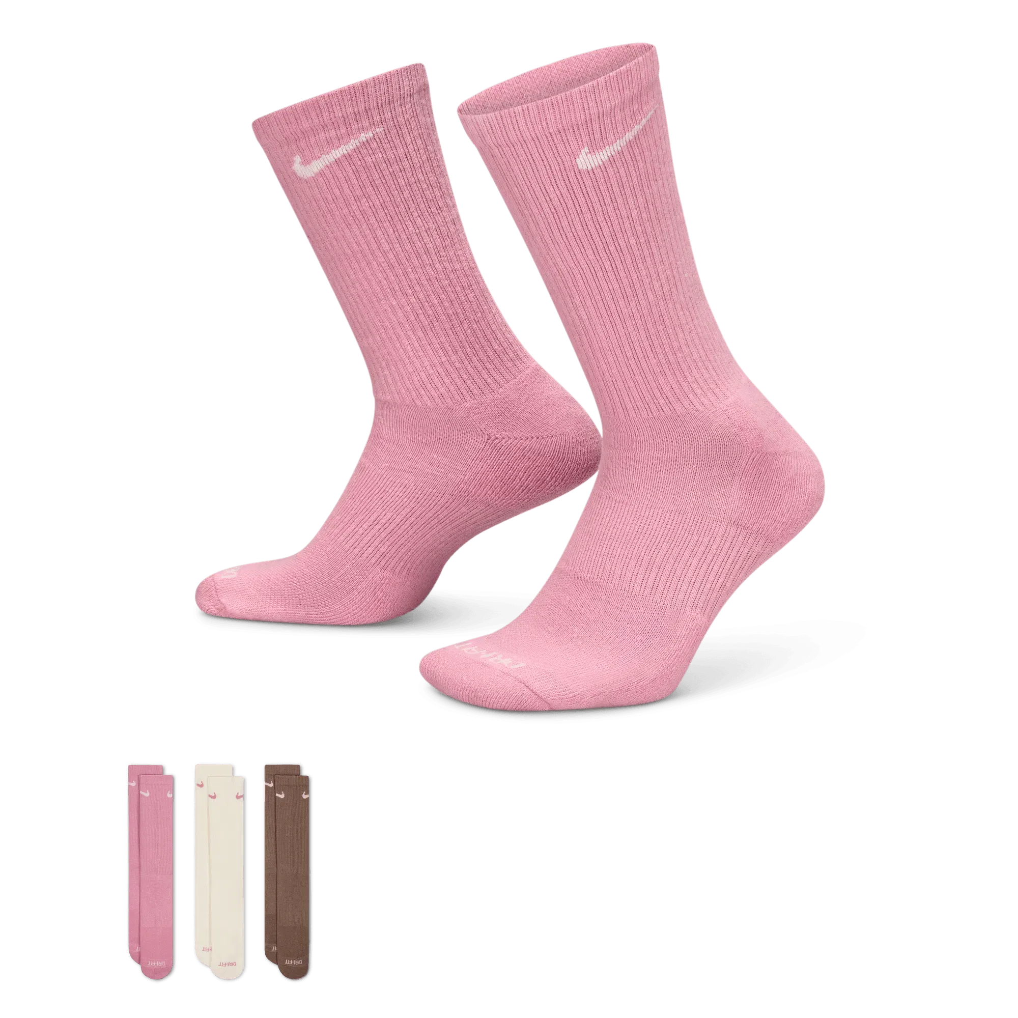 Nike EVERYDAY PLUS SOCKS (3 PACK) - MULTI