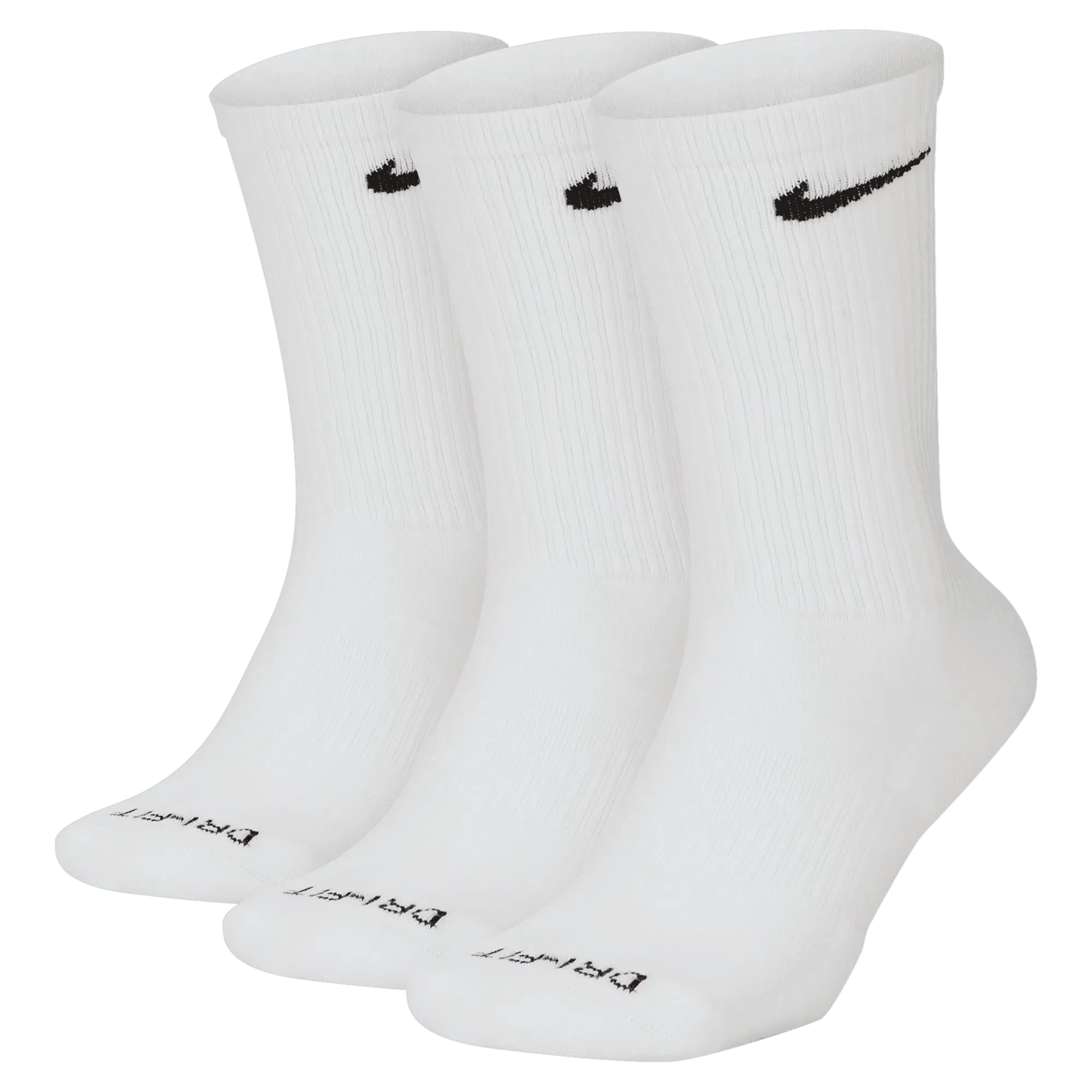 Nike EVERYDAY PLUS SOCKS (3 PACK) - WHITE