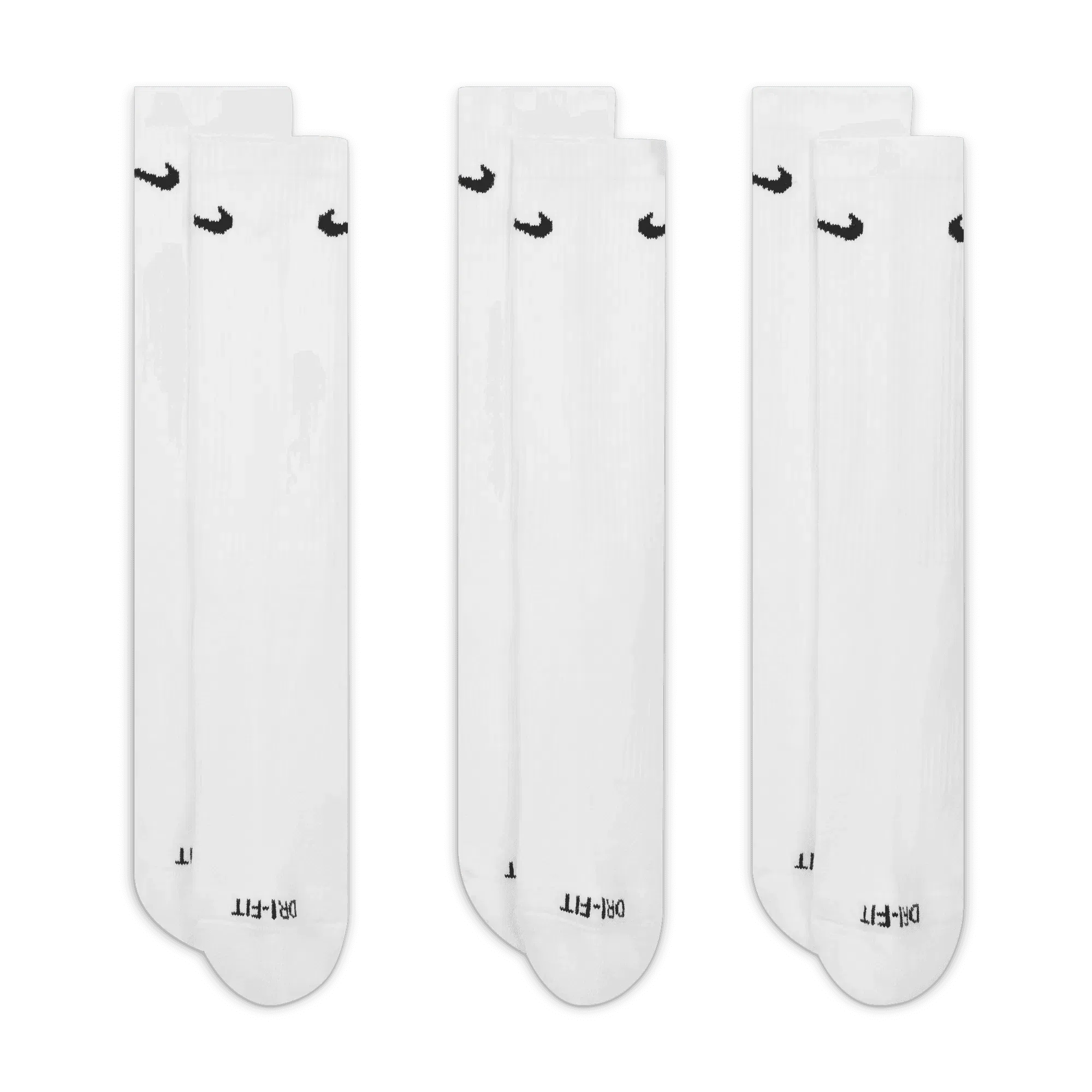Nike EVERYDAY PLUS SOCKS (3 PACK) - WHITE