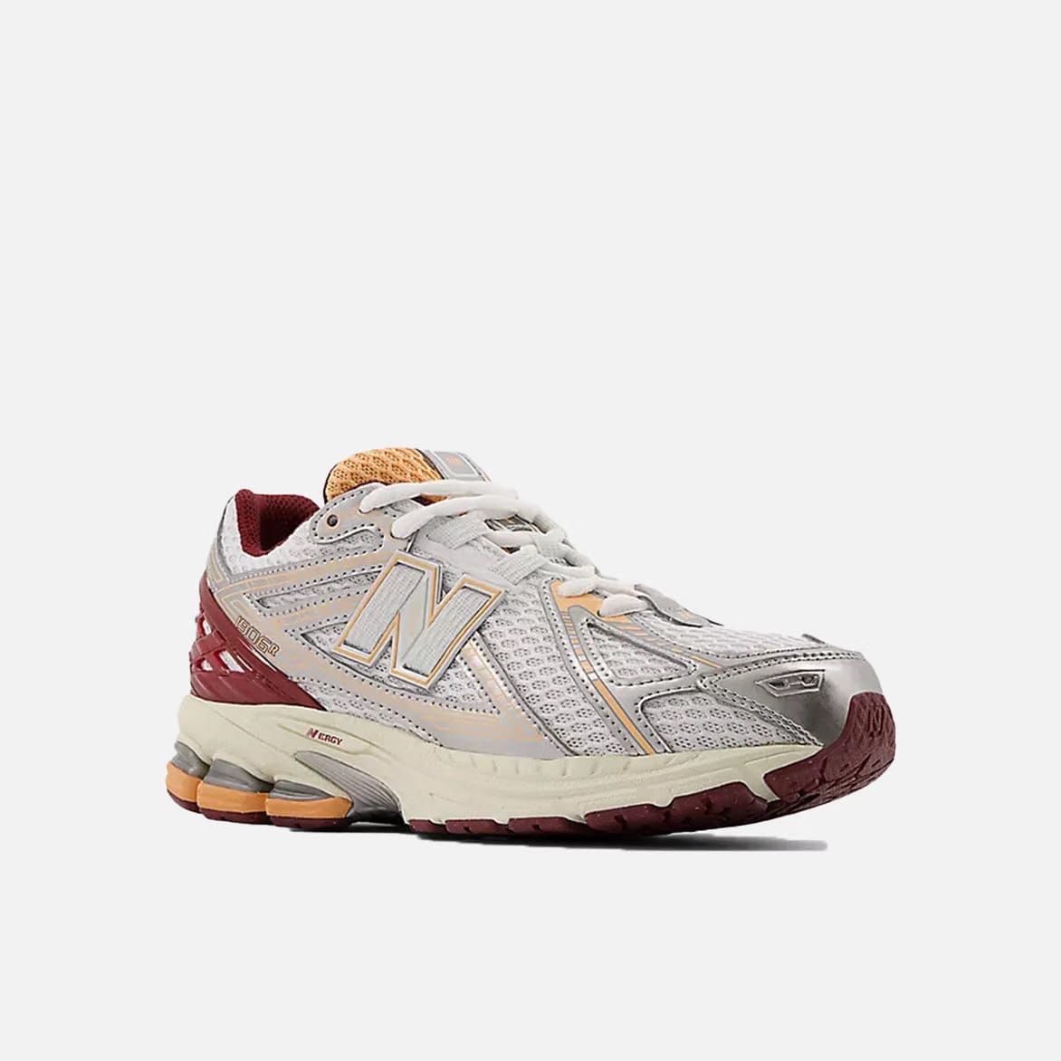 New Balance 1906R (GS) - SILVER METALLIC / MONARCH BURGUNDY