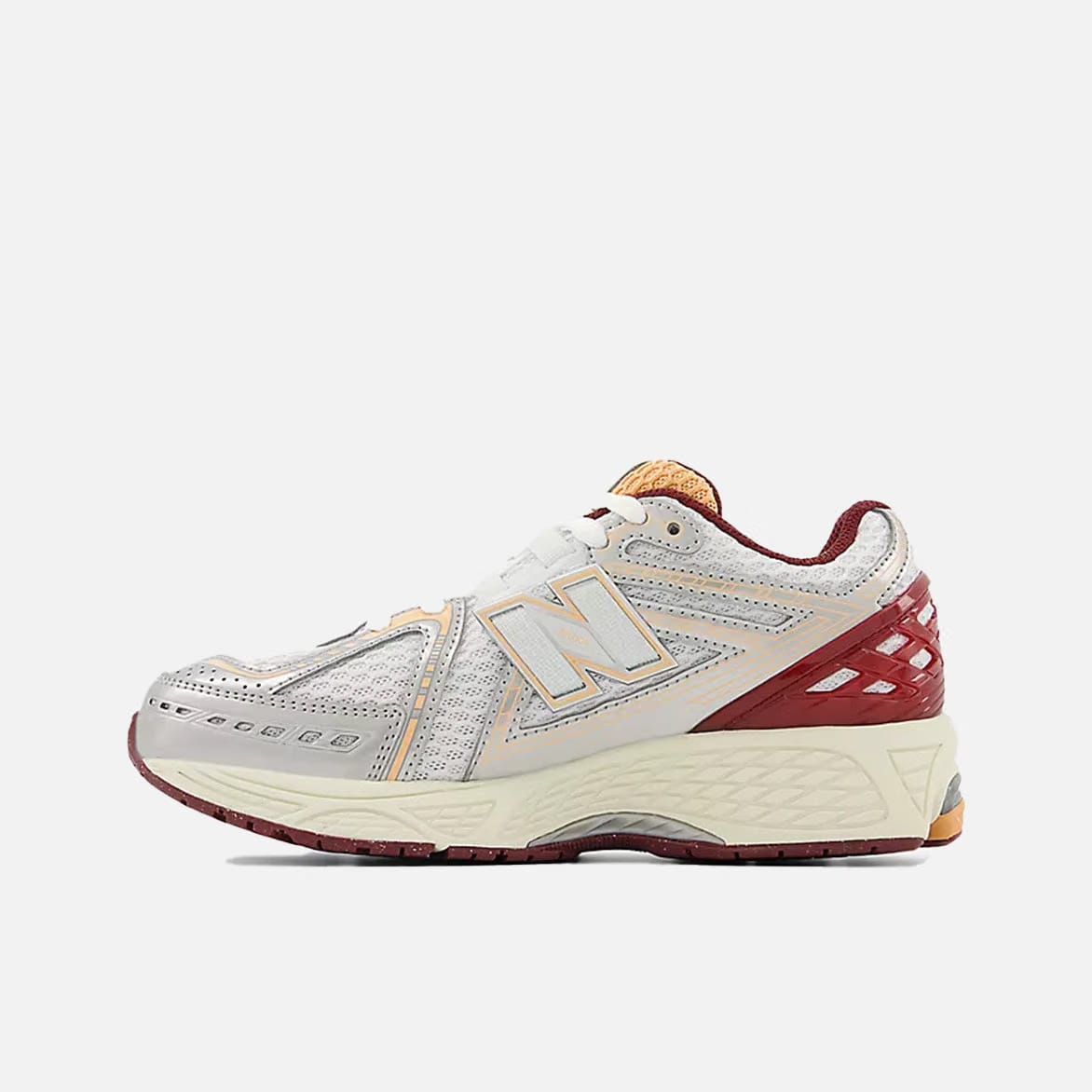 New Balance 1906R (GS) - SILVER METALLIC / MONARCH BURGUNDY