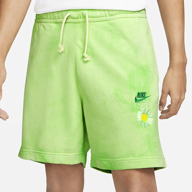 Nike NSW FRENCH TERRY SHORTS "WITH LOVE FROM BEAVERTON" - VIVID GREEN