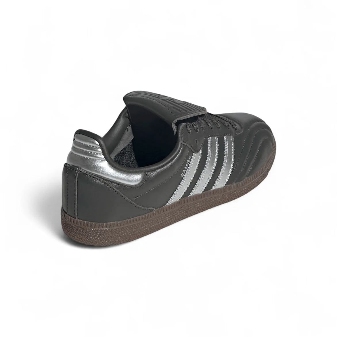 adidas WMNS SAMBA LONG TONGUE - LEGEND EARTH / SILVER METALLIC