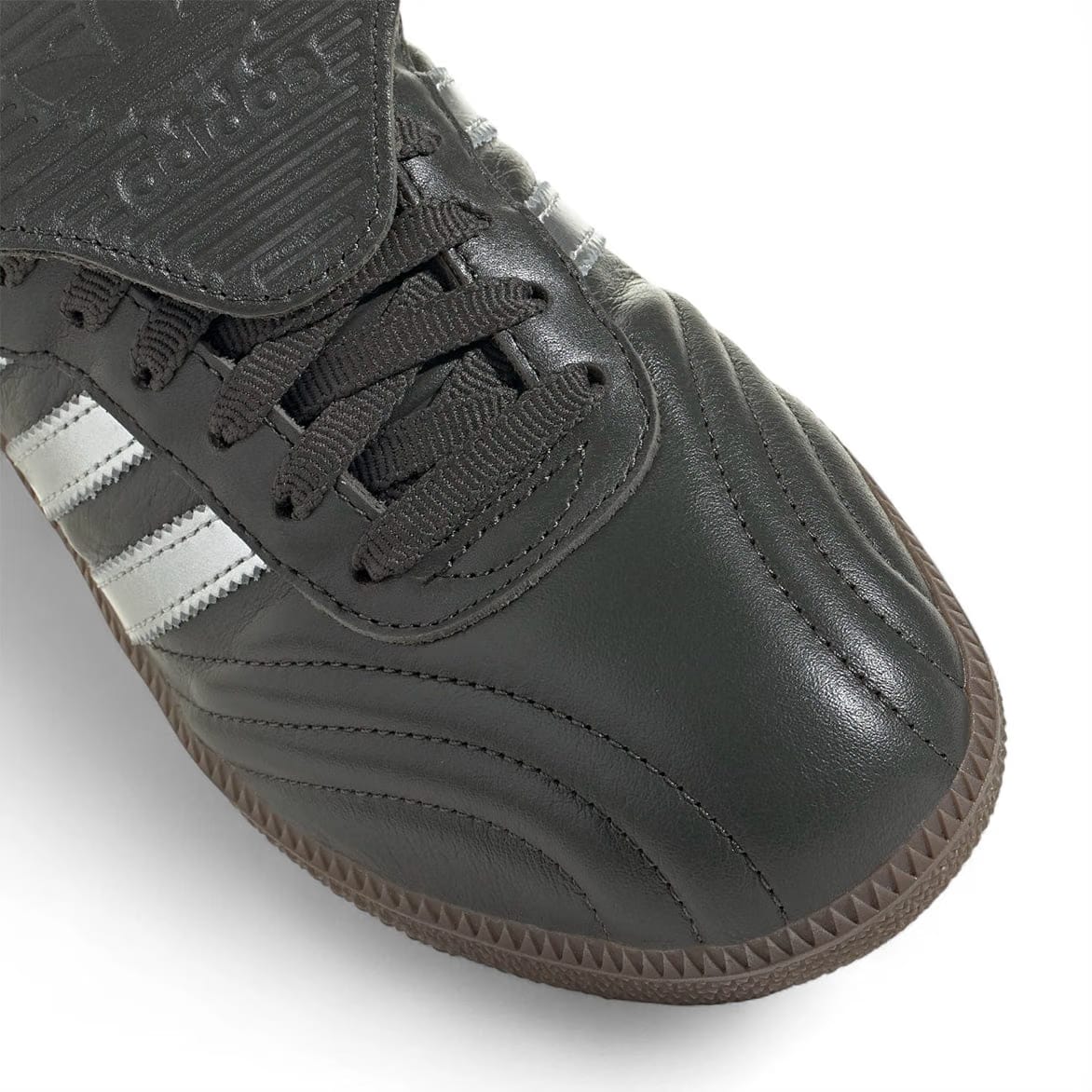 adidas WMNS SAMBA LONG TONGUE - LEGEND EARTH / SILVER METALLIC