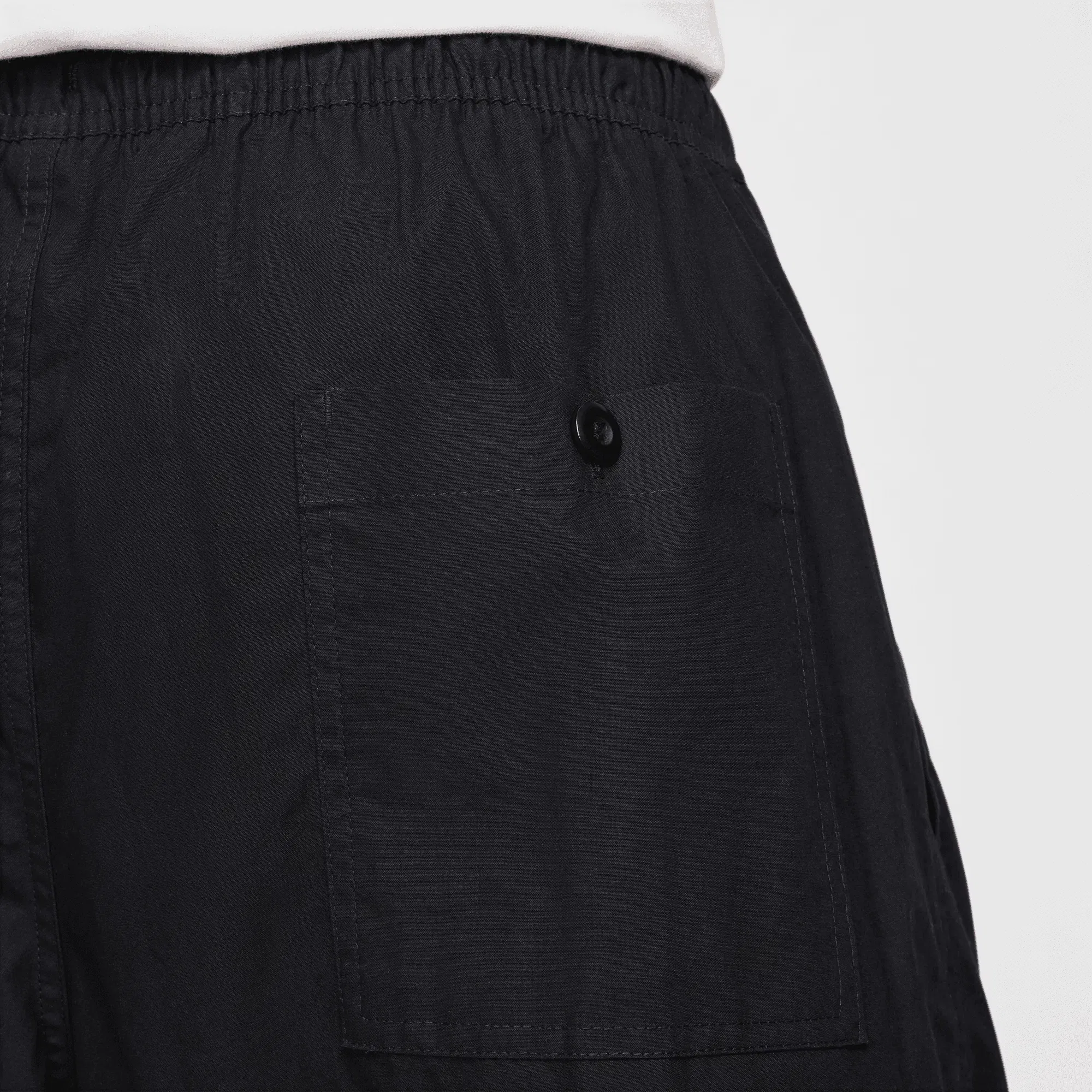 Nike CLUB BALLOON TROUSERS - BLACK