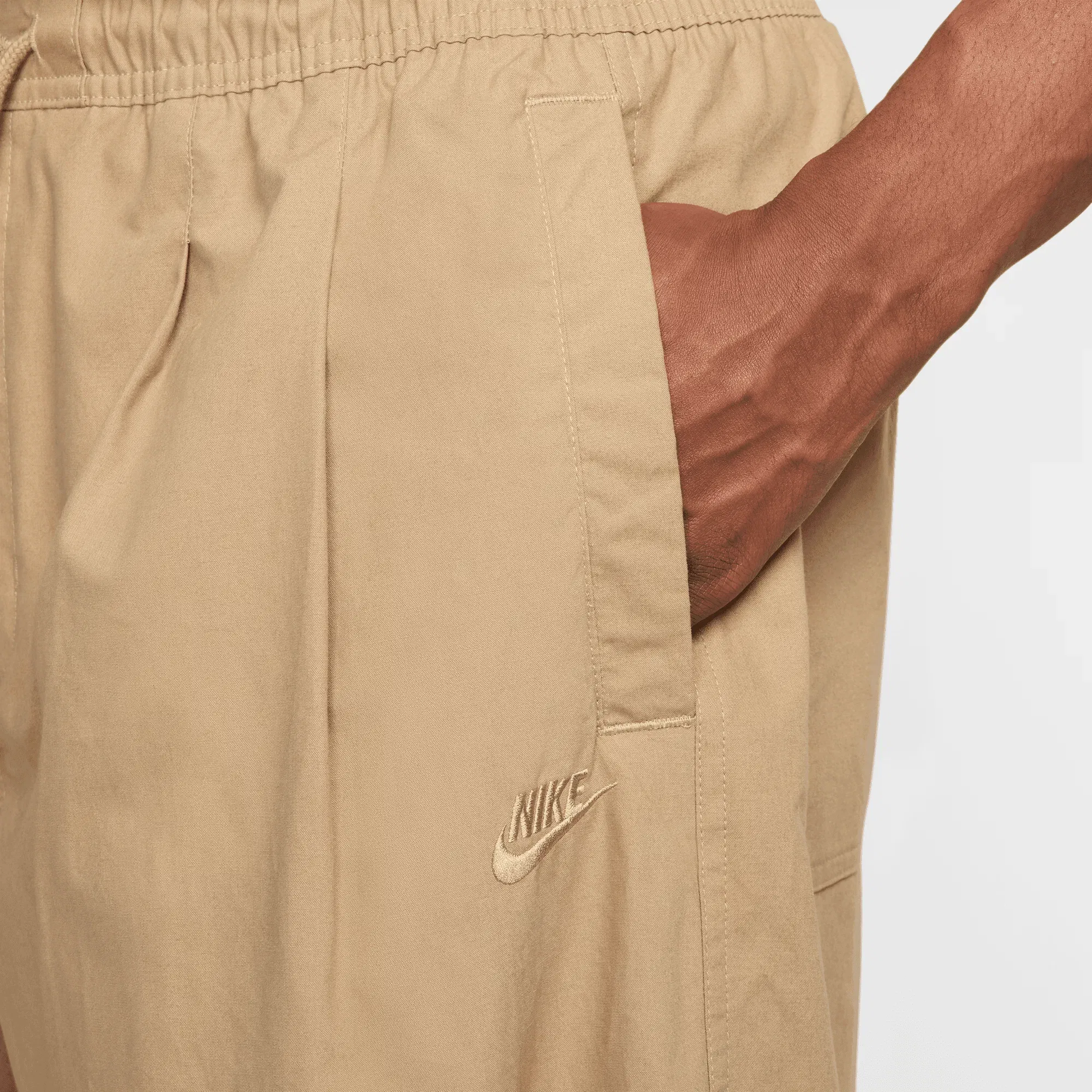Nike CLUB BALlOON TROUSERS - PARACHUTE BEIGE