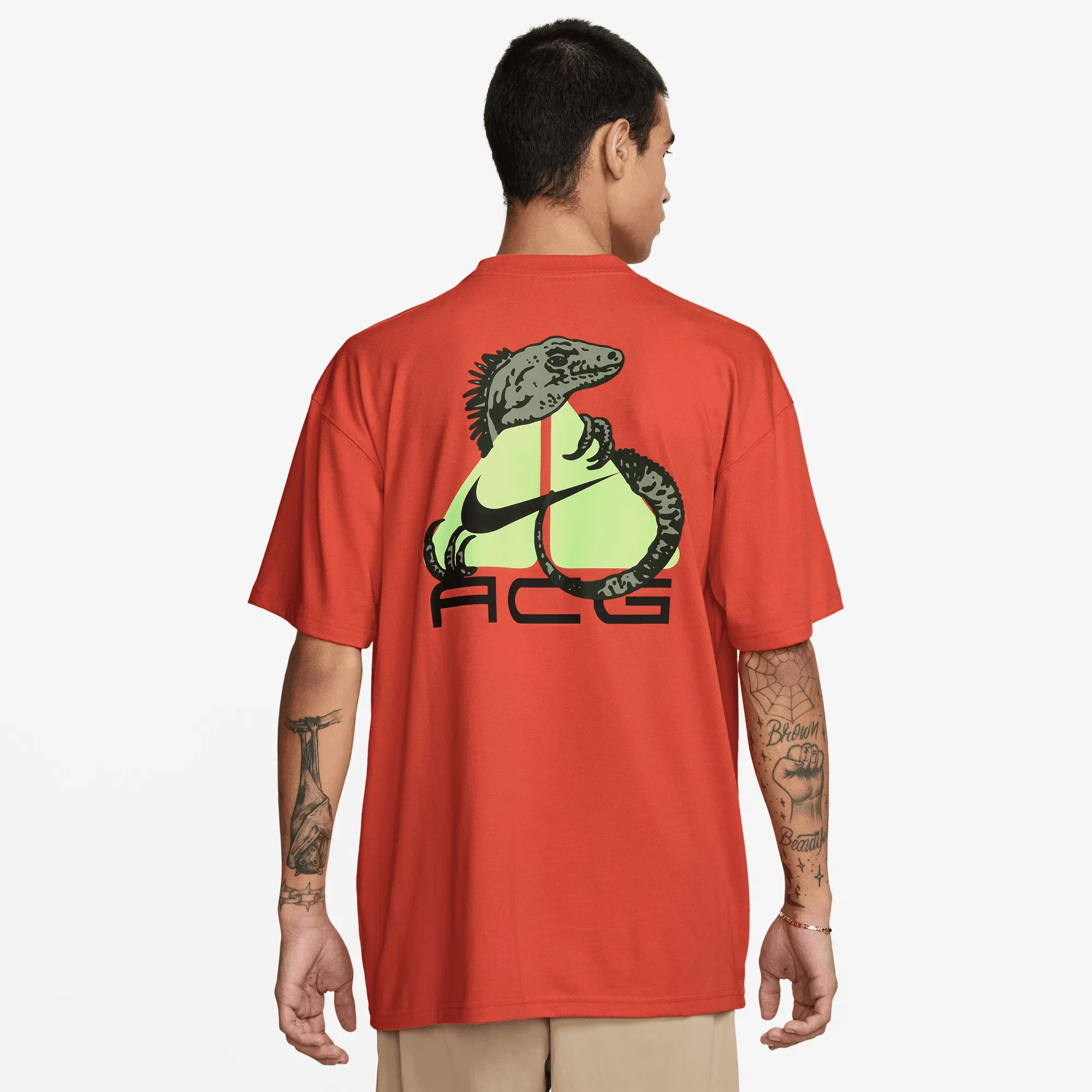 Nike ACG DRI-FIT IGUANA TEE - PICANTE RED