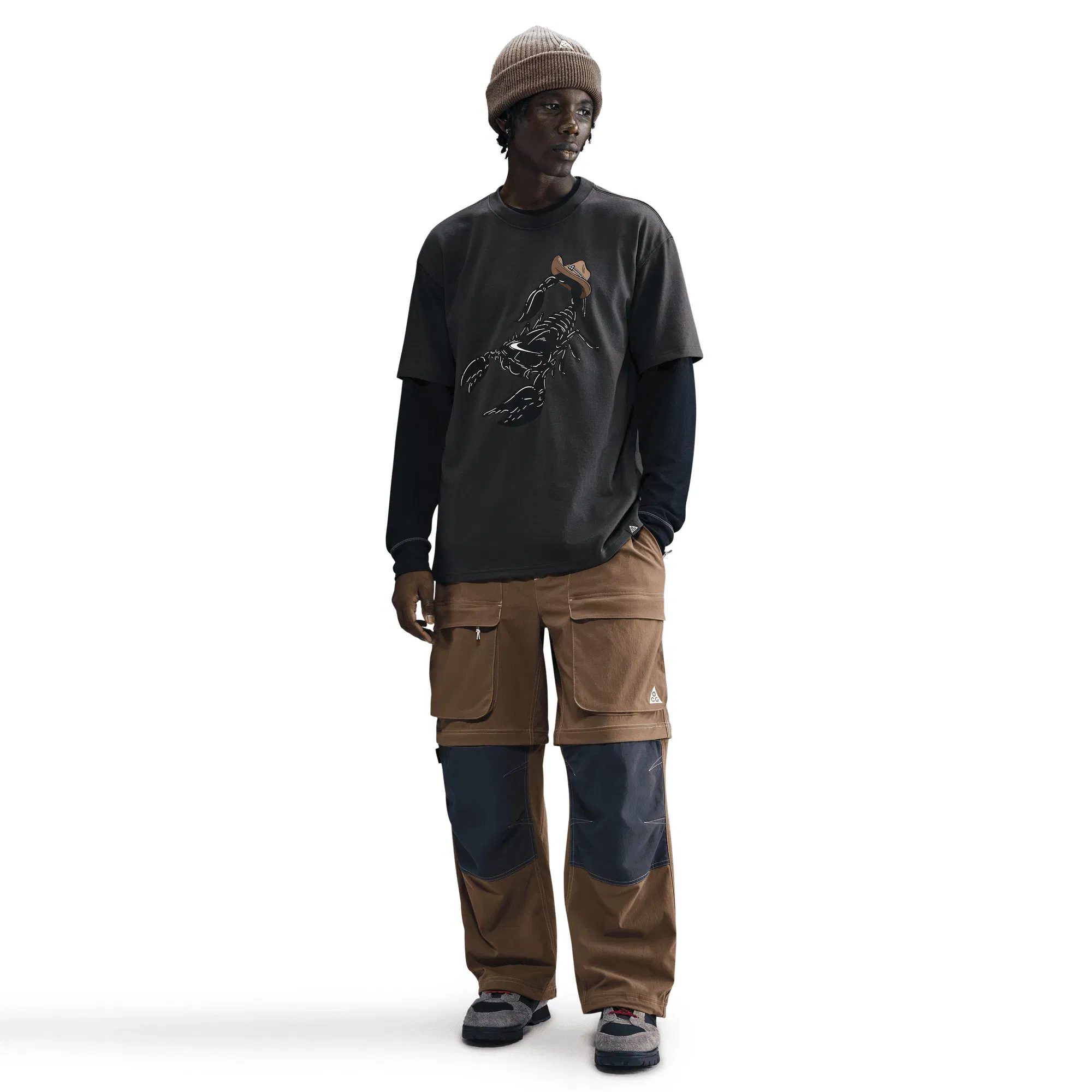 Nike ACG TEE - ANTHRACITE