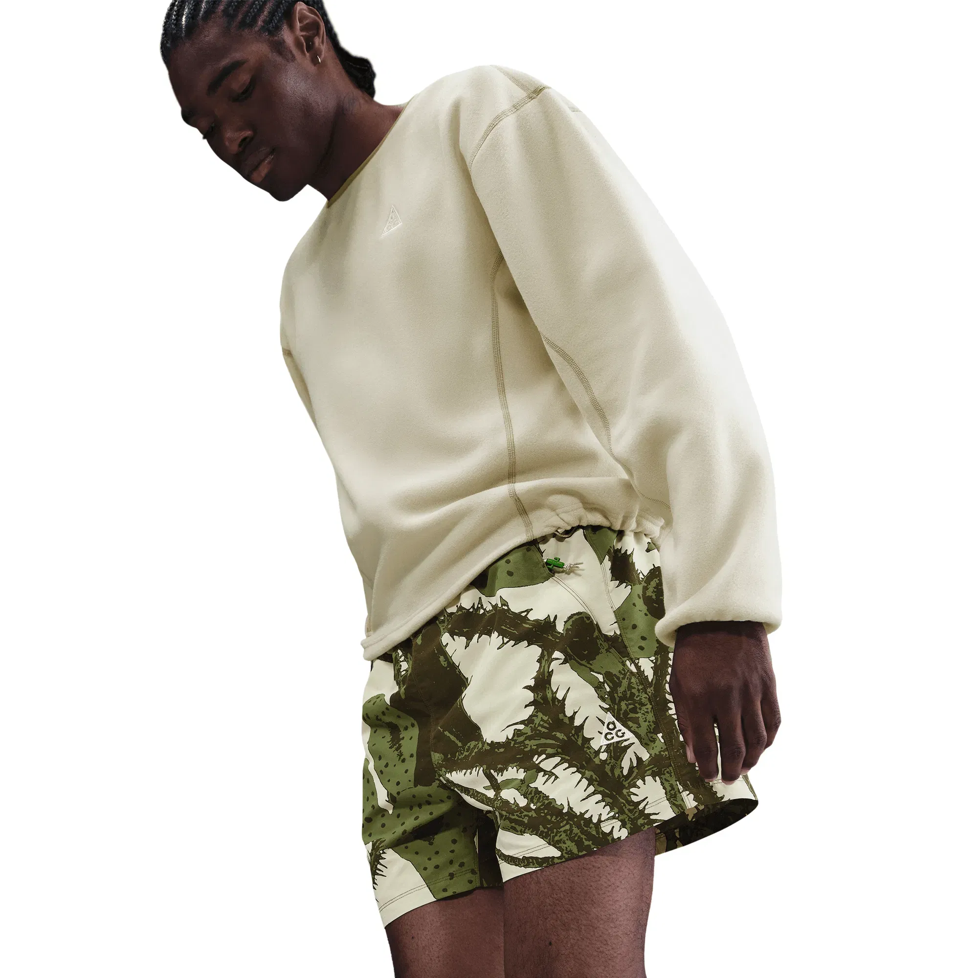 Nike ACG "RESEVOIR GOAT" SHORTS - LIGHT KHAKI / SUMMIT WHITE