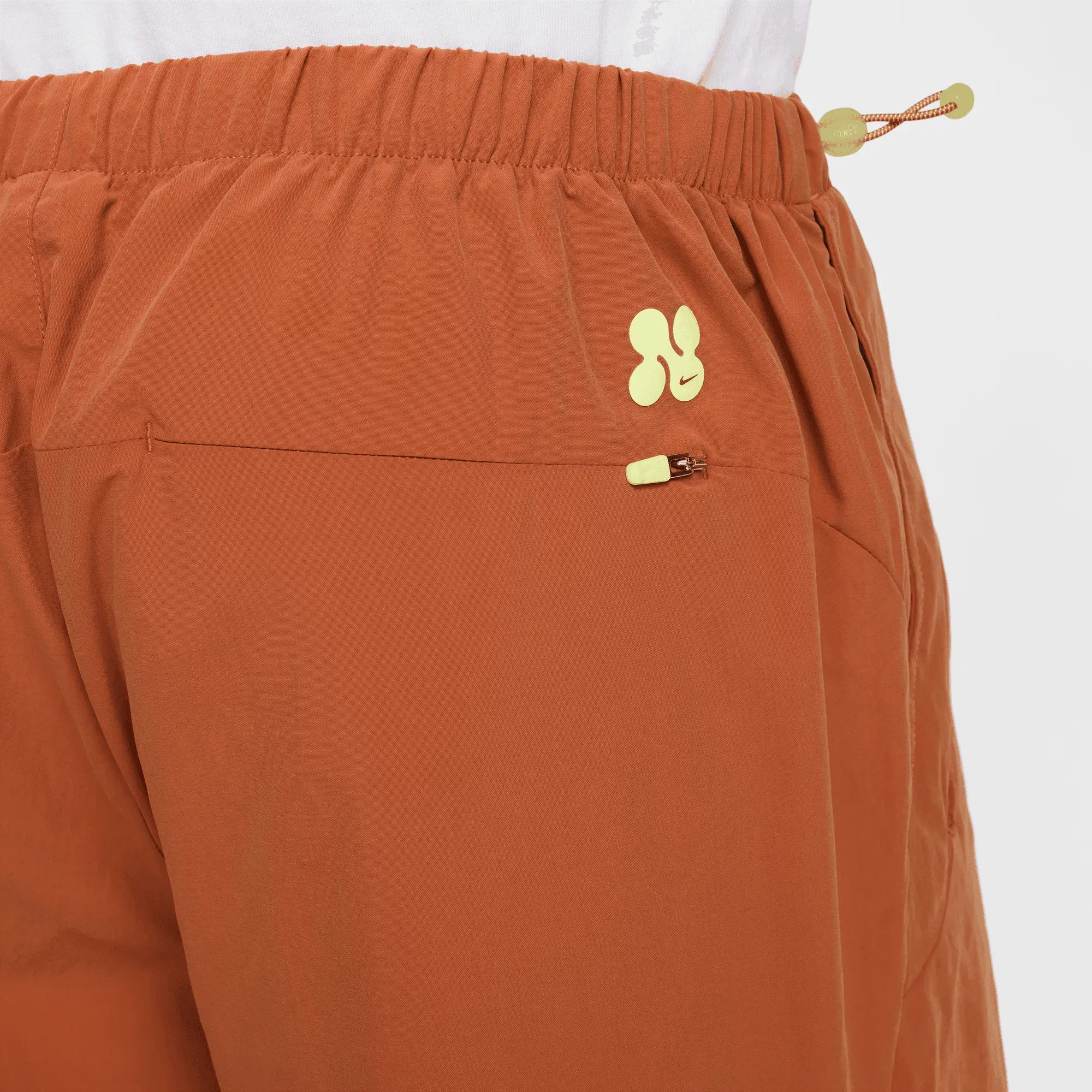 Nike PROJECT F.R.O.G PARACHUTE PANTS - DARK RUSSET / LIGHT LEMON TWIST