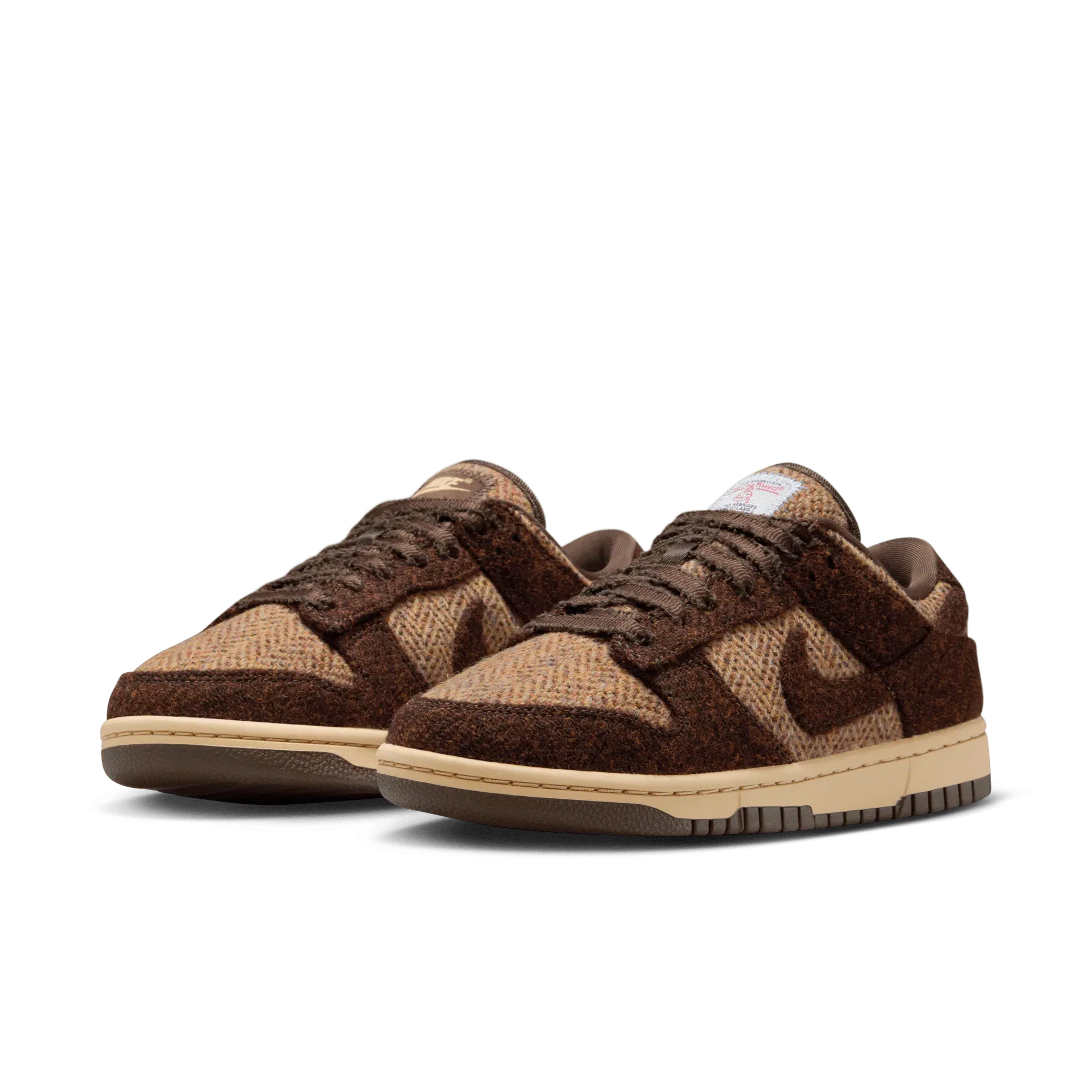 Nike HARRIS TWEED X NIKE WMNS DUNK LOW QS "SESAME"