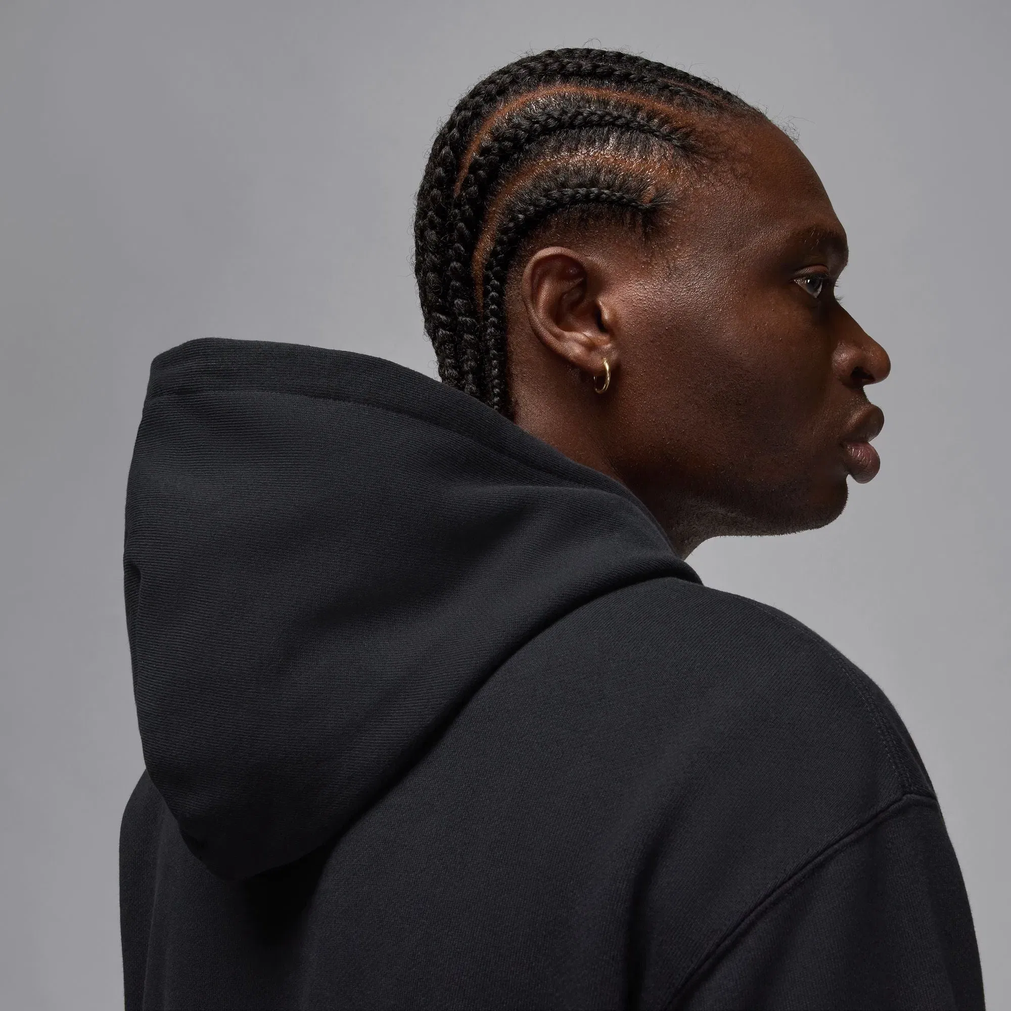 Air Jordan AWAKE NY X JORDAN FULL-ZIP HOODIE "BORO" - BLACK