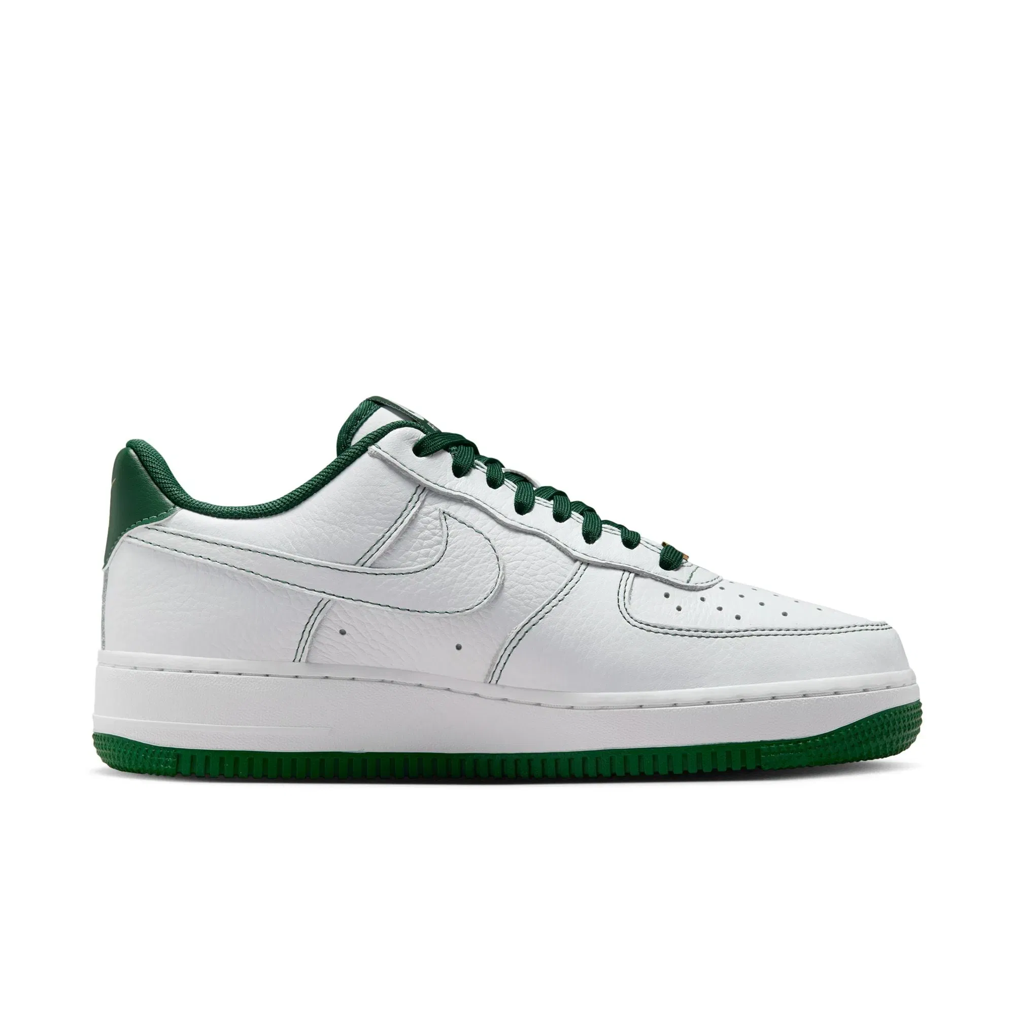Nike WMNS AIR FORCE 1 `07 "MINI JEWEL" - WHITE / GORGE GREEN