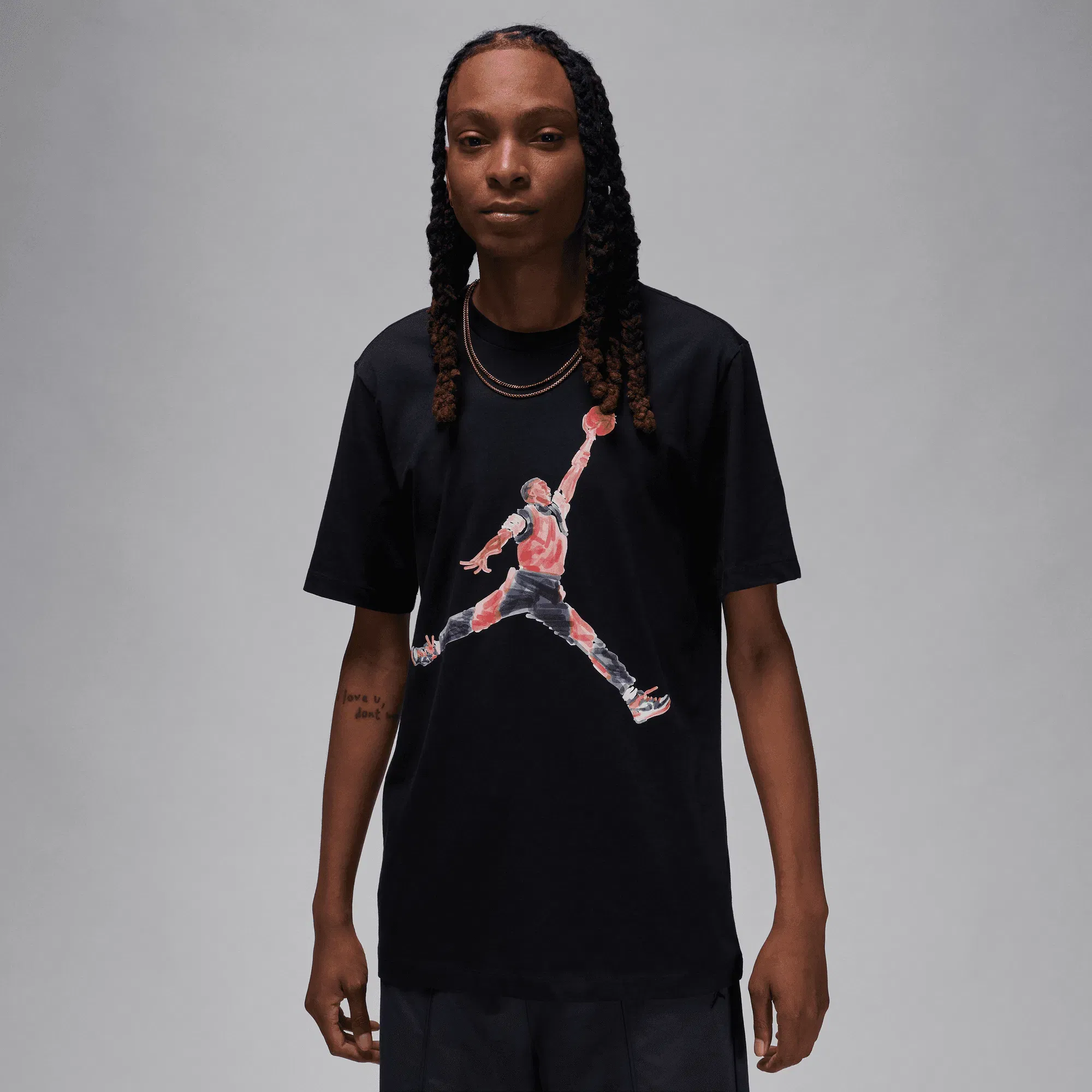 Air Jordan JUMPMAN TEE - BLACK