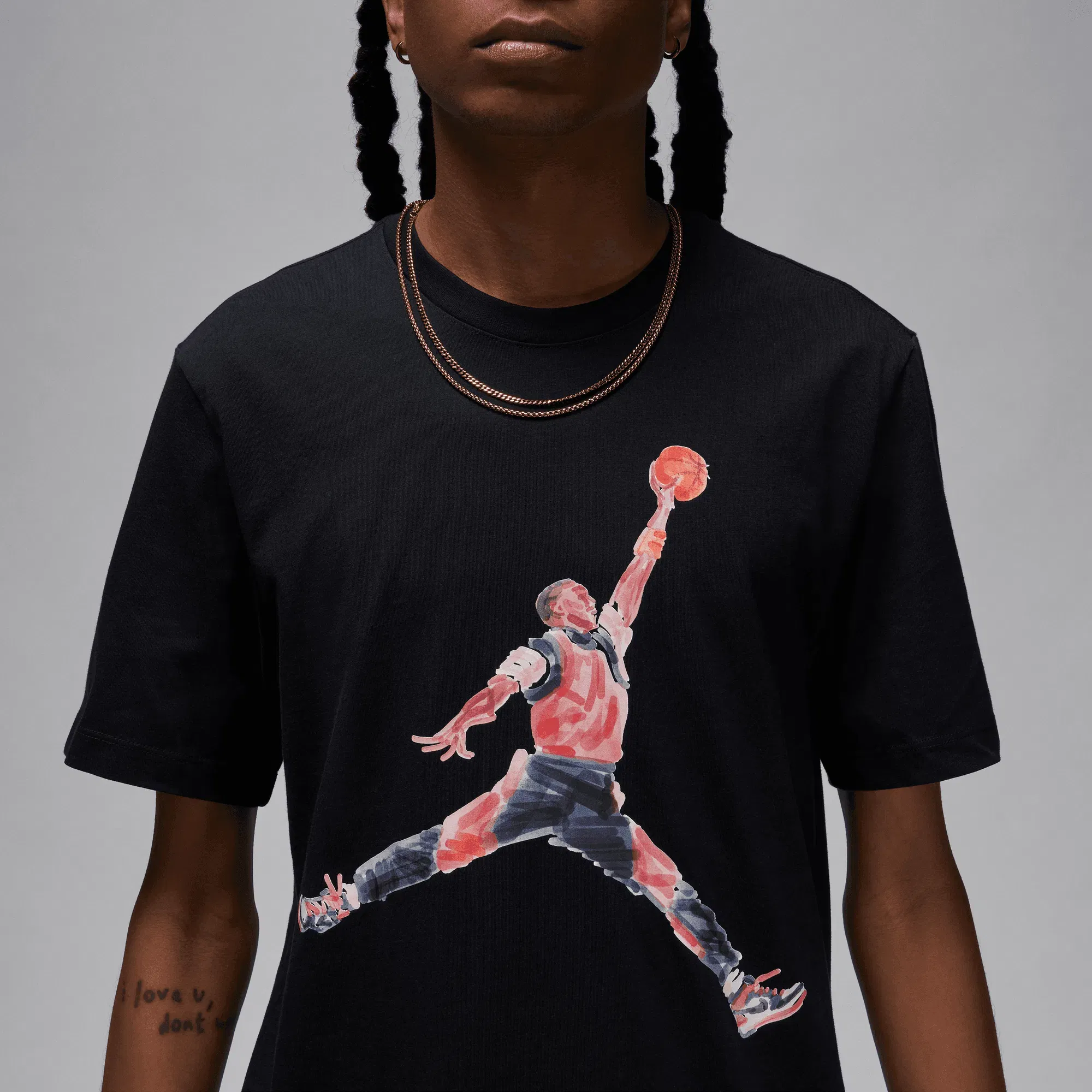 Air Jordan JUMPMAN TEE - BLACK