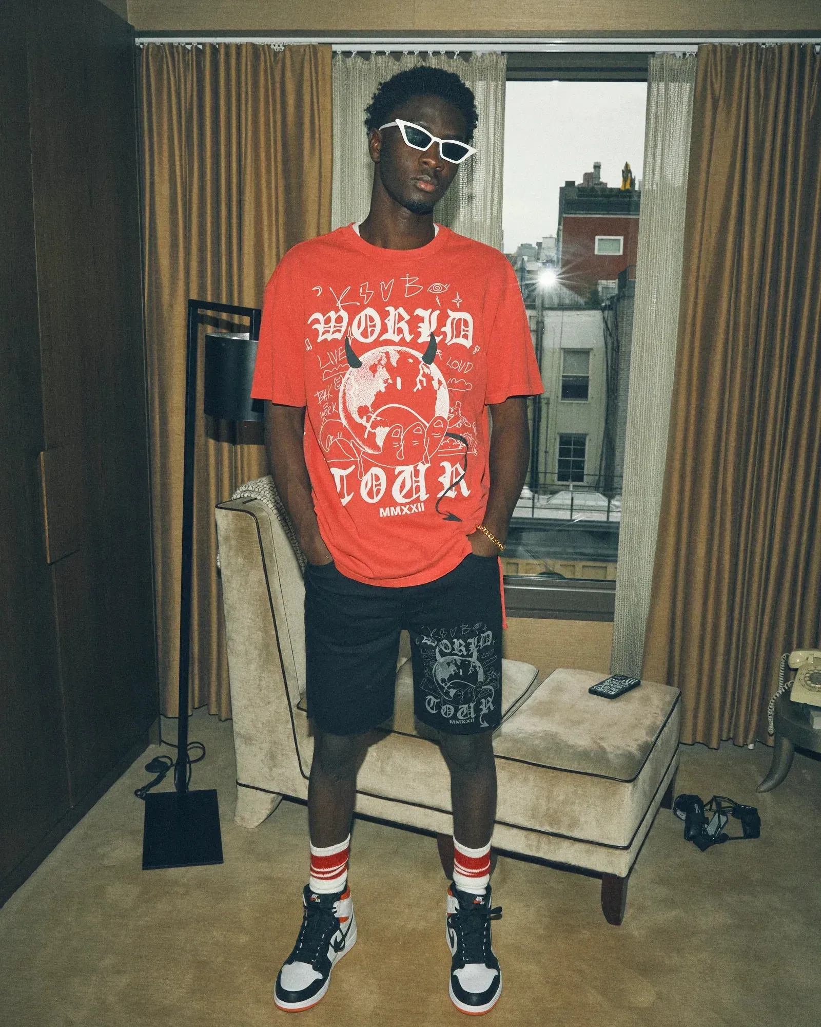 Ksubi DEVIL BIGGIE SS TEE - CHILI