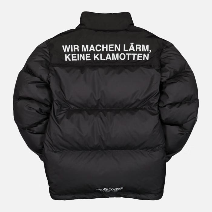 Undercover PUFFER JACKET - BLACK