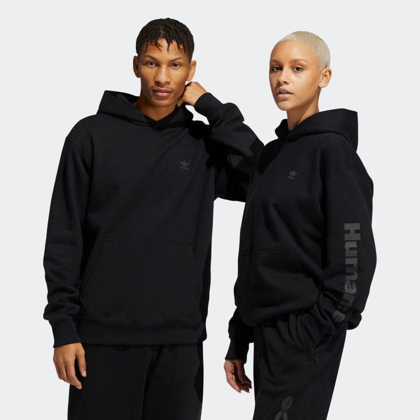 adidas PHARRELL X ADIDAS BASIC HOODIE "TRIPLE BLACK"