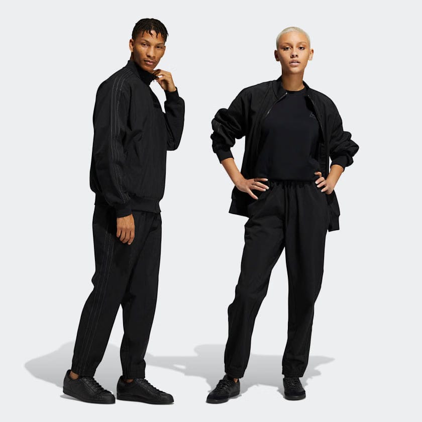 adidas PHARRELL X ADIDAS TRACK PANTS "TRIPLE BLACK"