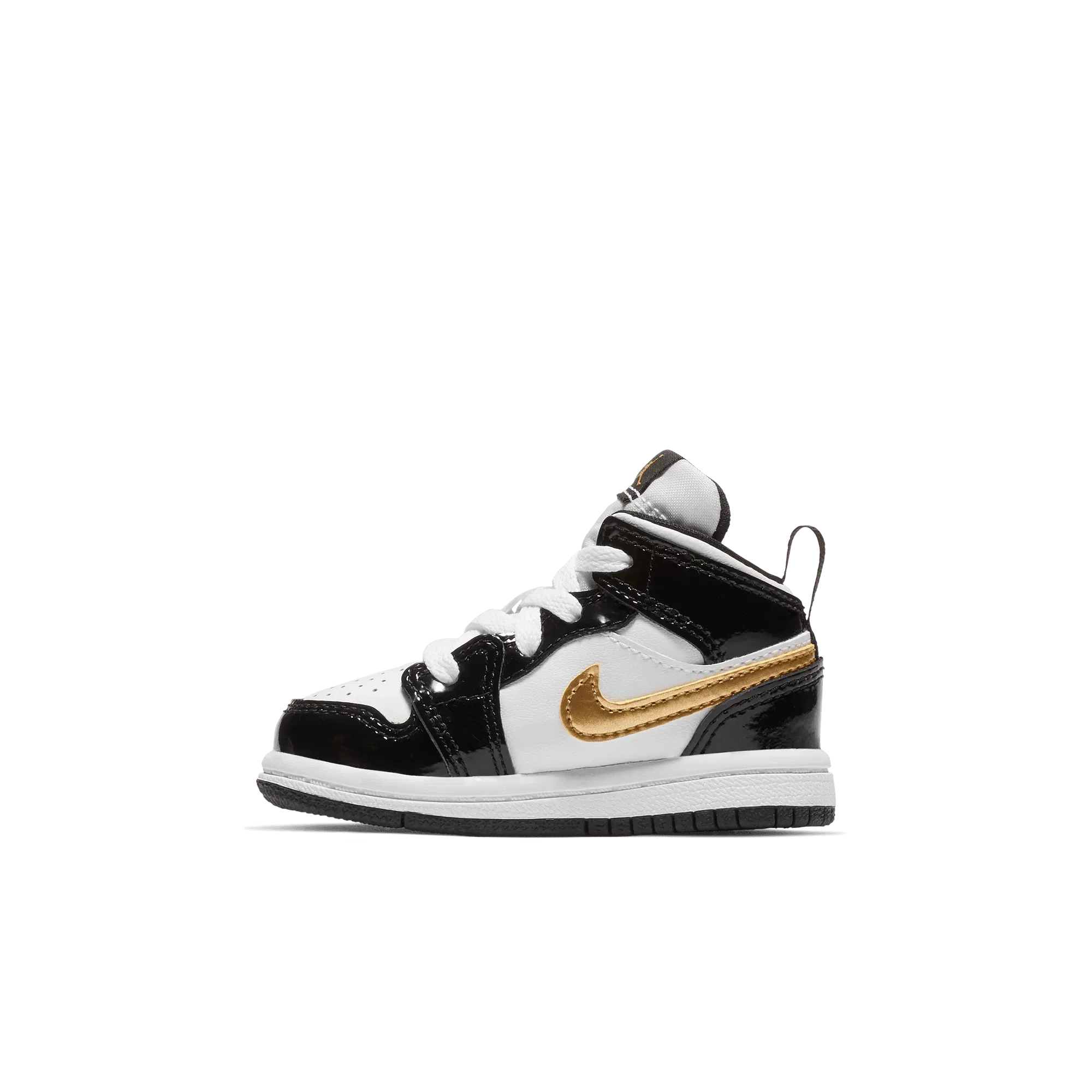 AIR JORDAN 1 MID SE (TD) "BLACK / GOLD"