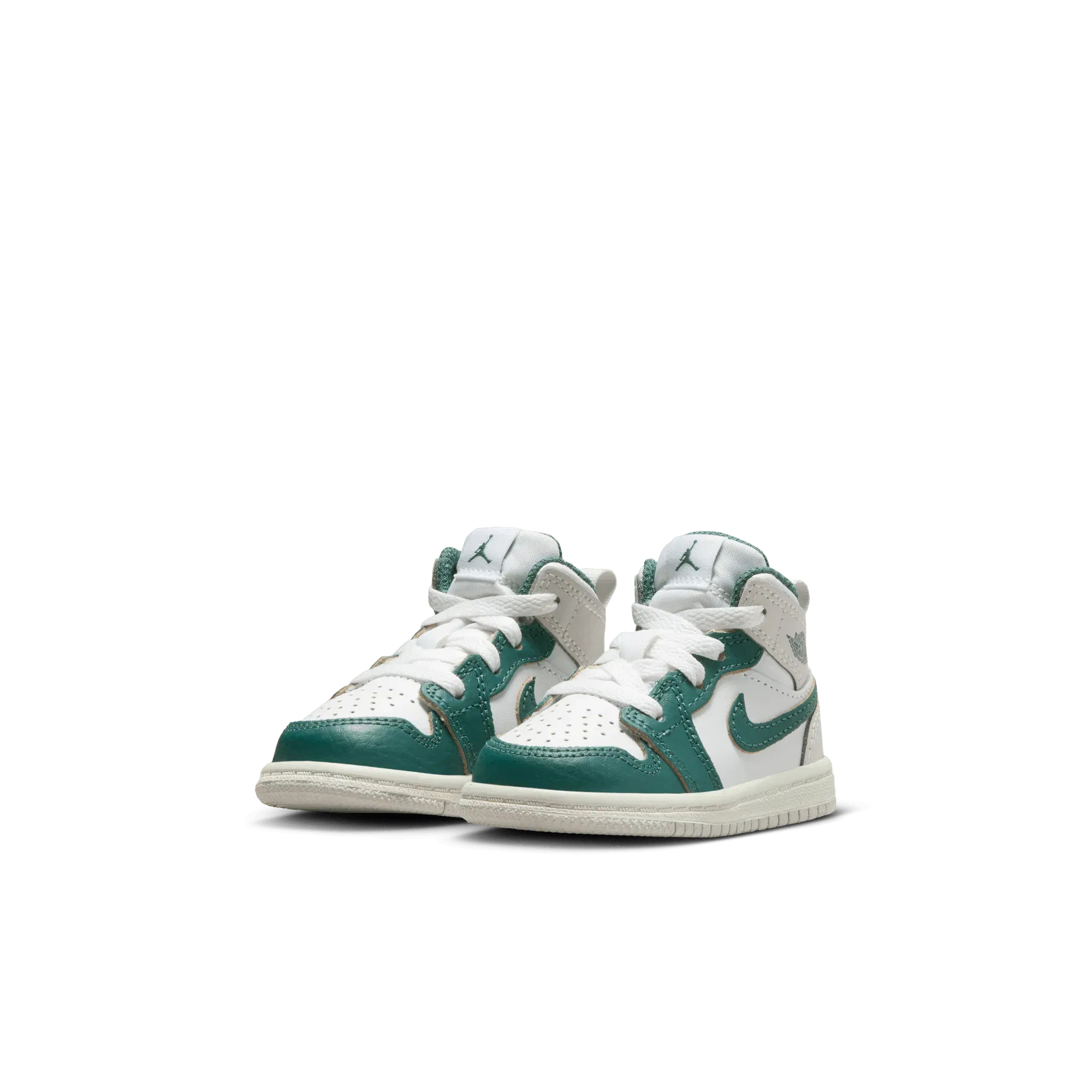 Air Jordan JORDAN 1 MID SE (TD) - WHITE / OXIDIZED GREEN