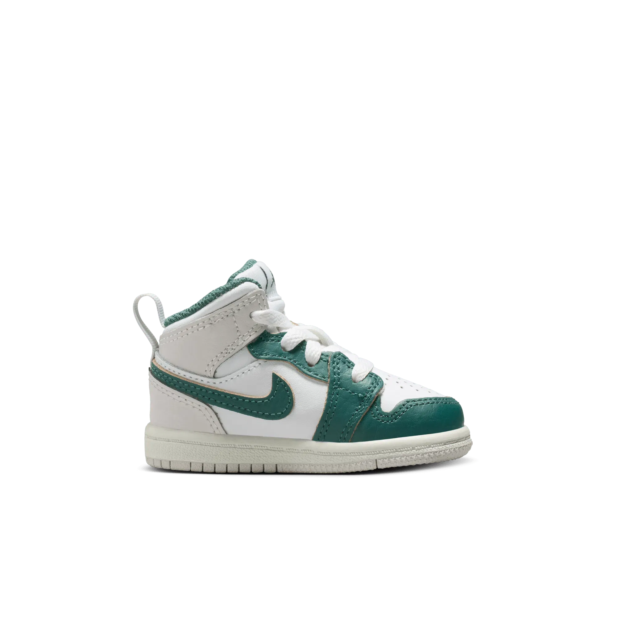 Air Jordan JORDAN 1 MID SE (TD) - WHITE / OXIDIZED GREEN