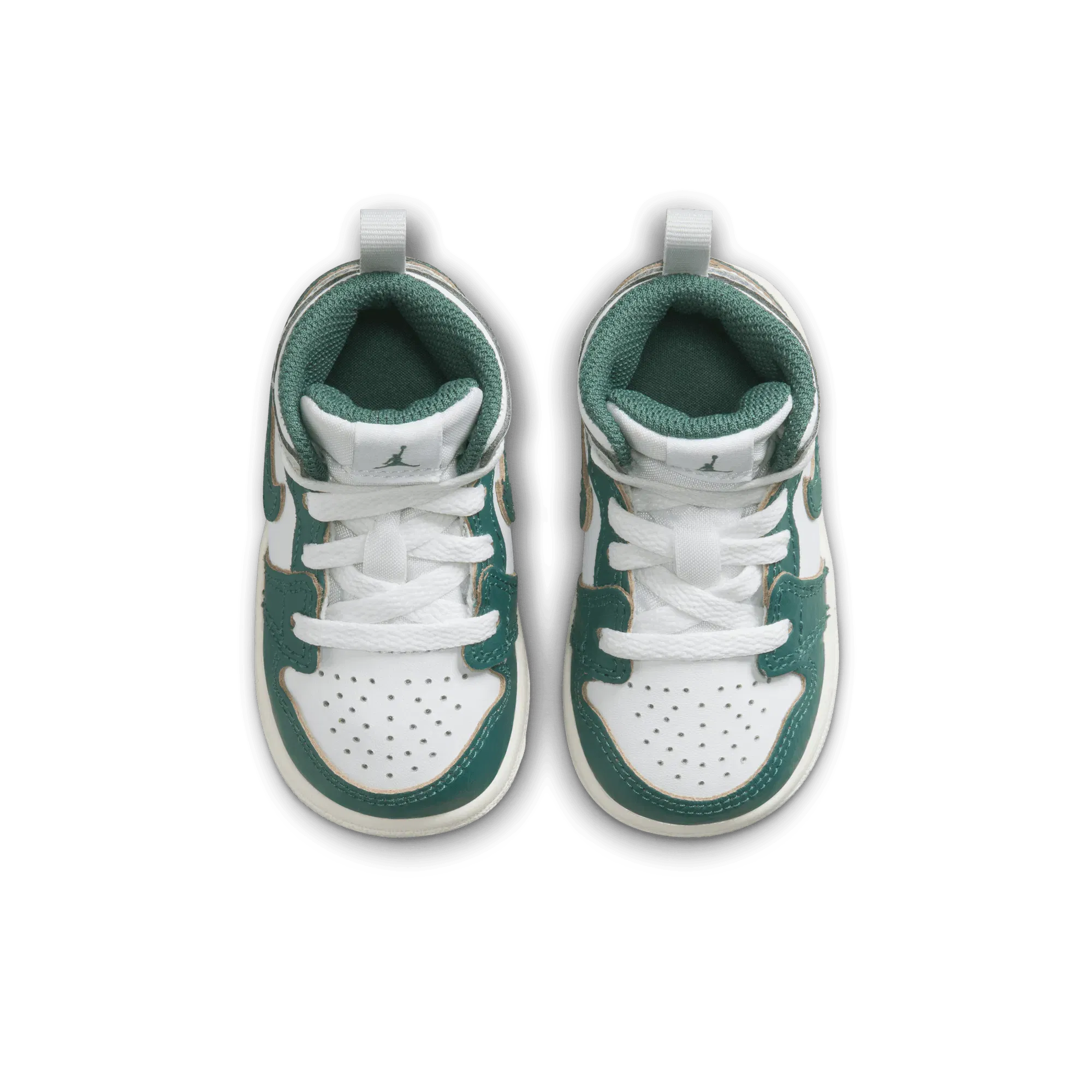 Air Jordan JORDAN 1 MID SE (TD) - WHITE / OXIDIZED GREEN