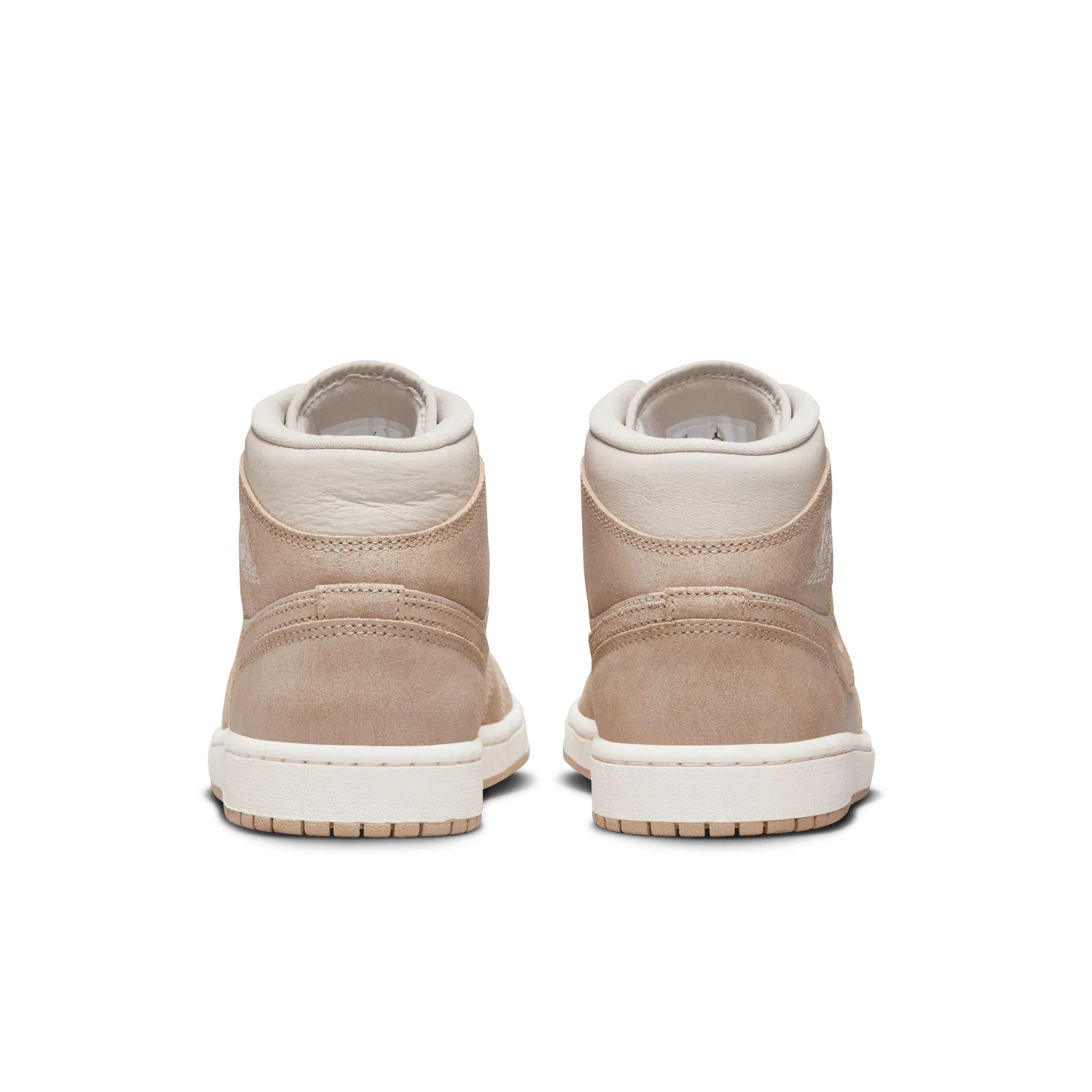 Air Jordan WMNS AIR JORDAN 1 MID SE - LIGHT BROWN / SAIL