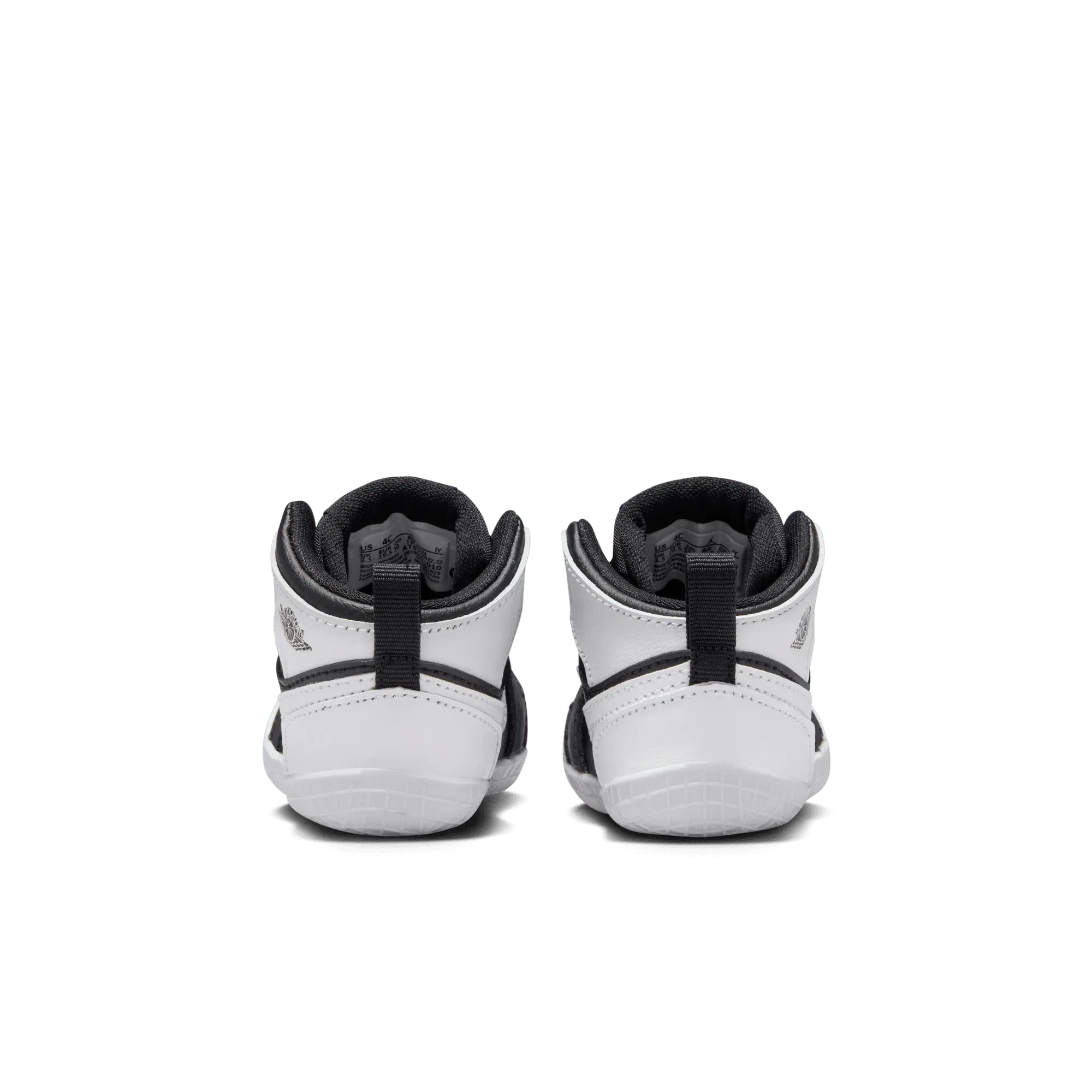 Air Jordan JORDAN 1 CRIB BOOTIE - BLACK / WHITE
