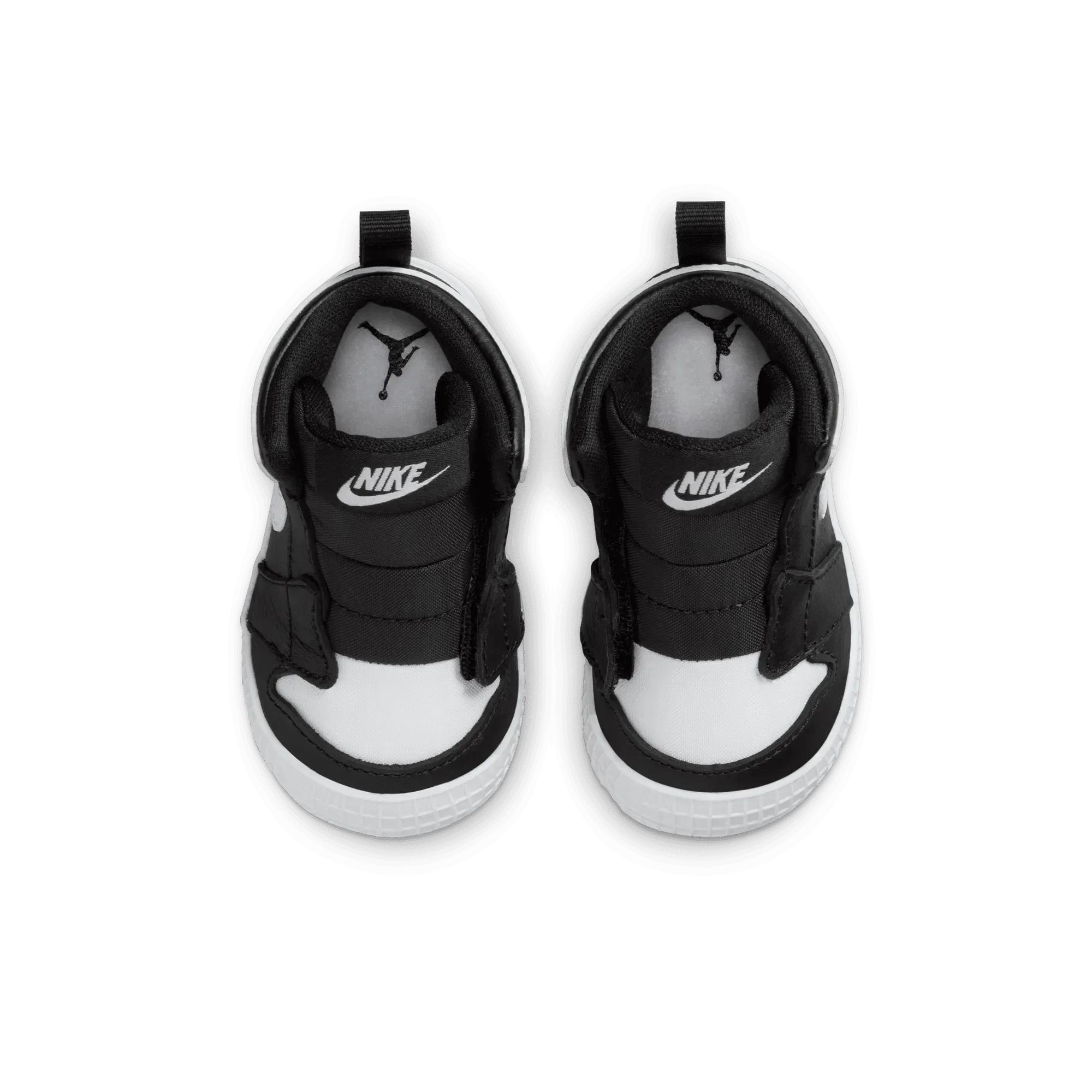 Air Jordan JORDAN 1 CRIB BOOTIE - BLACK / WHITE
