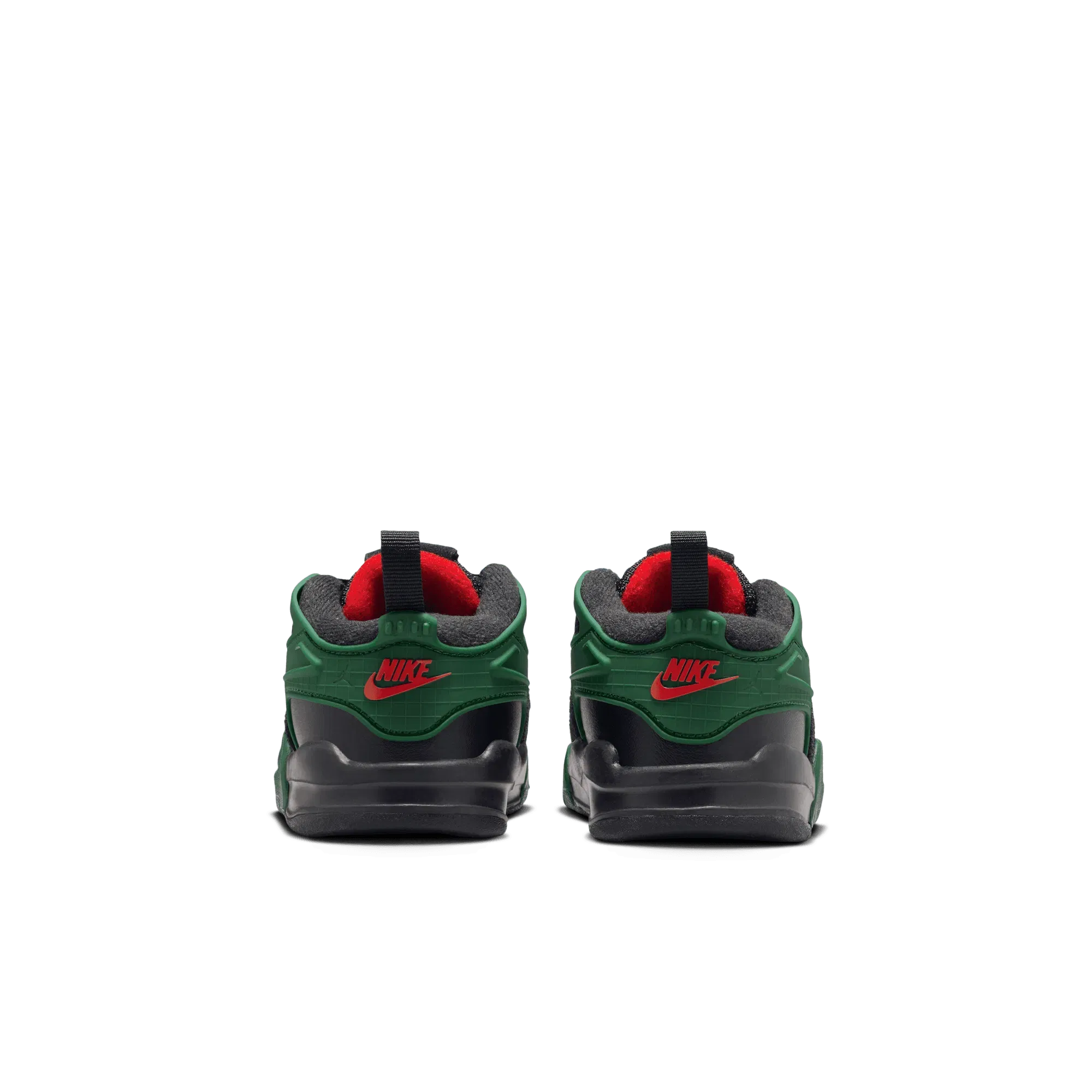 Air Jordan JORDAN 4 RM (TD) - BLACK / VARSITY RED / GORGE GREEN