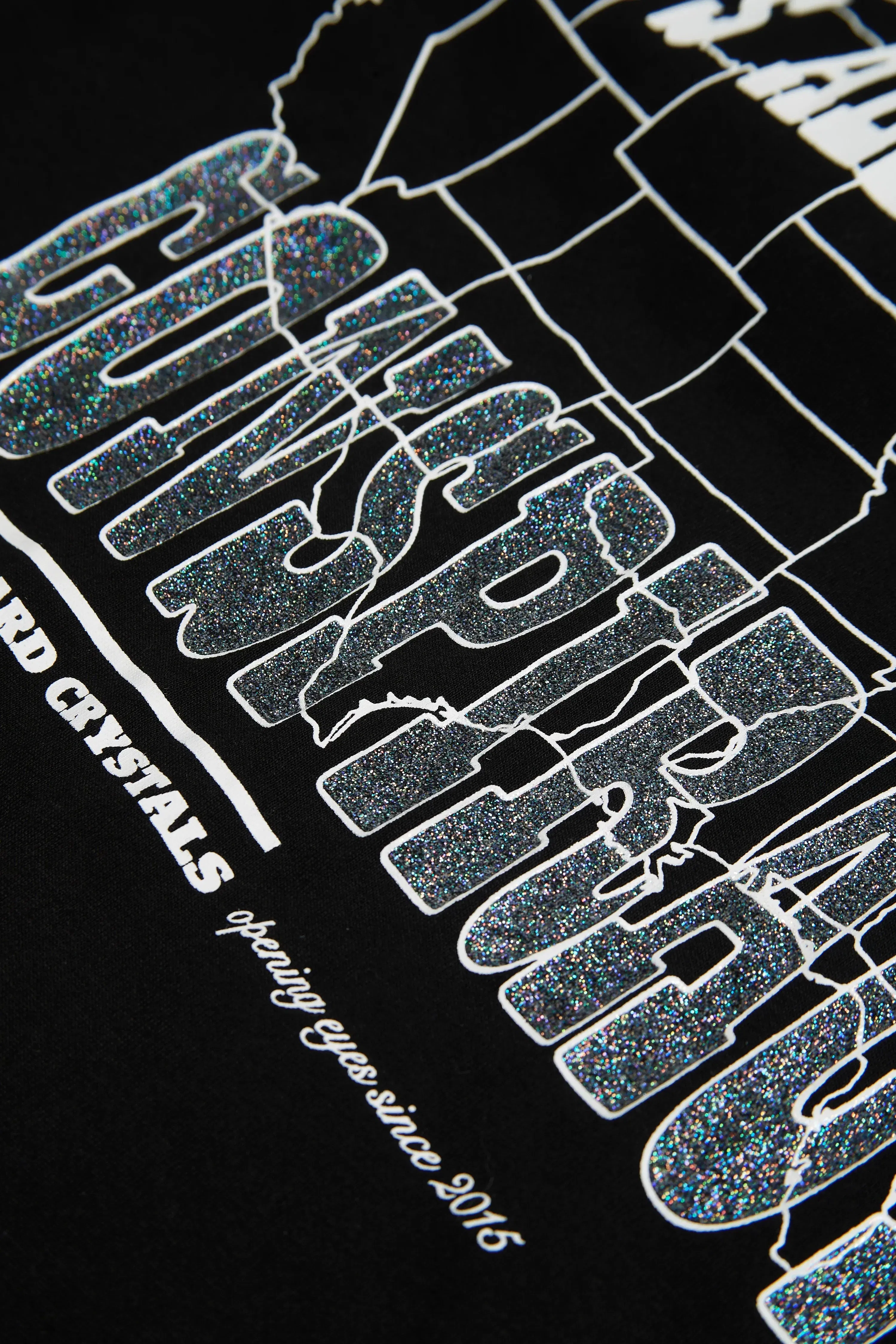 Advisory Board Crystals CONSPIRACY SHORT SLEEVE TEE - BLACK