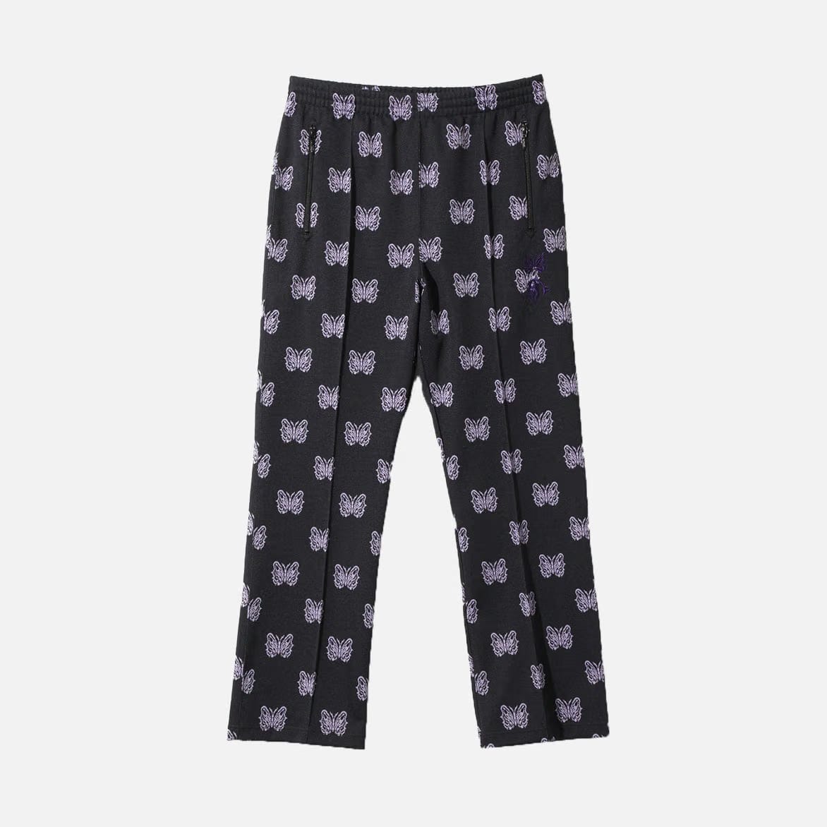 Needles KAE TANAKA x NEEDLES TRACK PANT POLY JACQUARD - BLACK