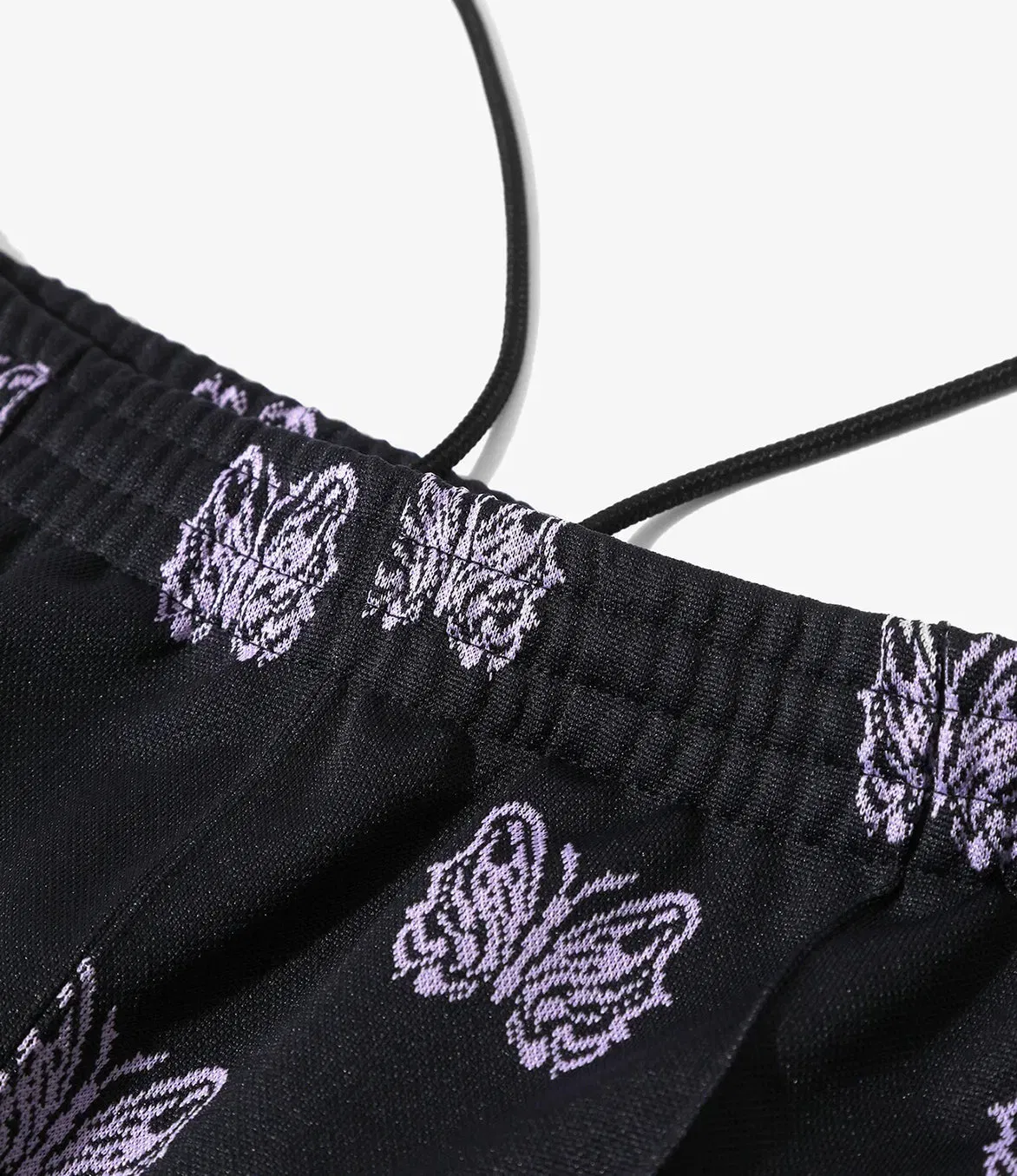 Needles KAE TANAKA x NEEDLES TRACK PANT POLY JACQUARD - BLACK