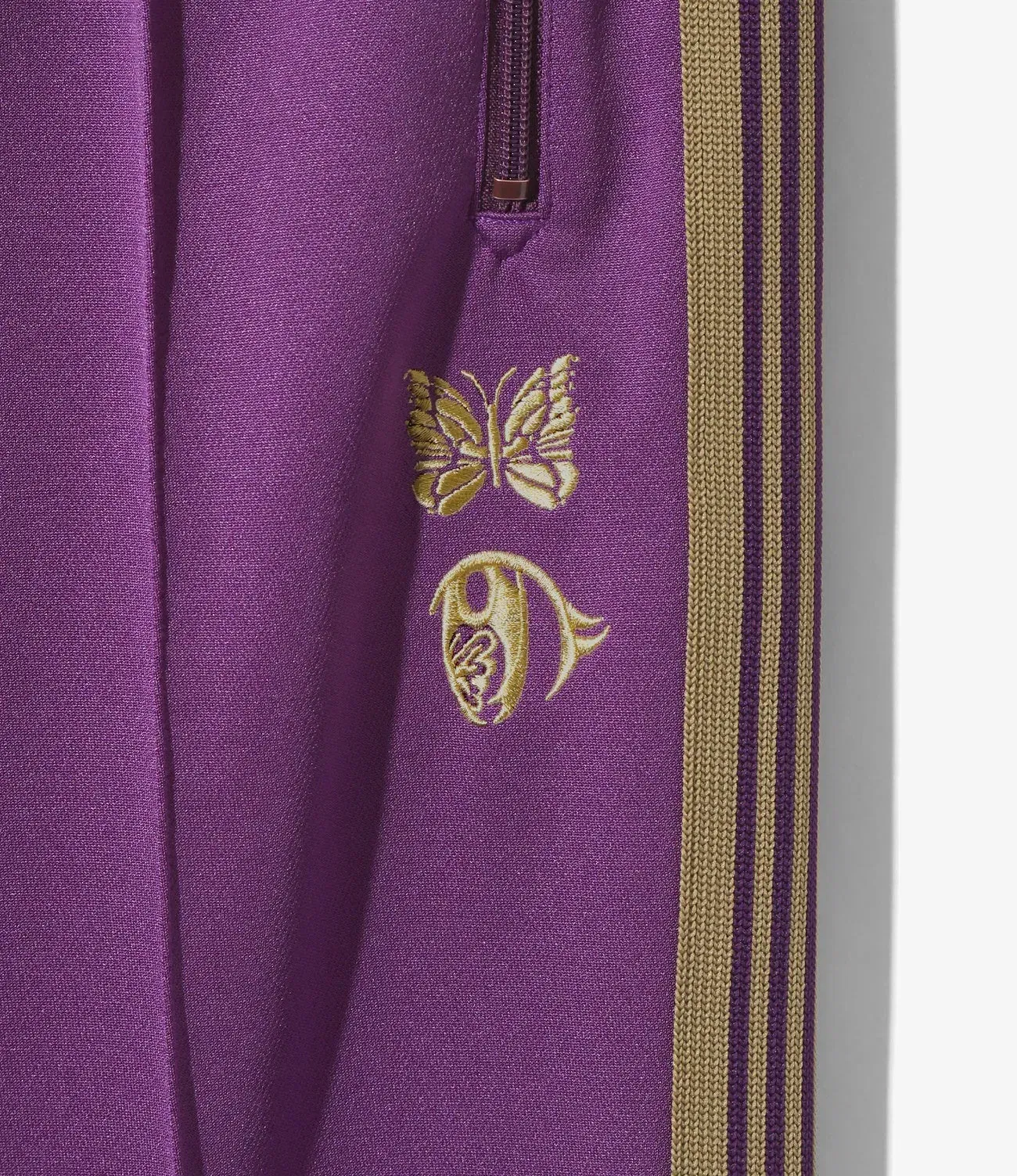 Needles KAE TANAKA X NEEDLES TRACK PANT POLY - PURPLE