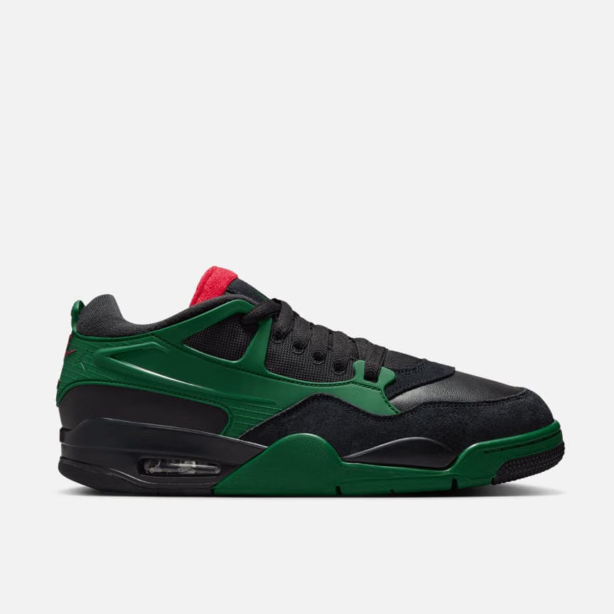 AIR JORDAN 4 RM - BLACK / VARSITY RED / GORGE GREEN