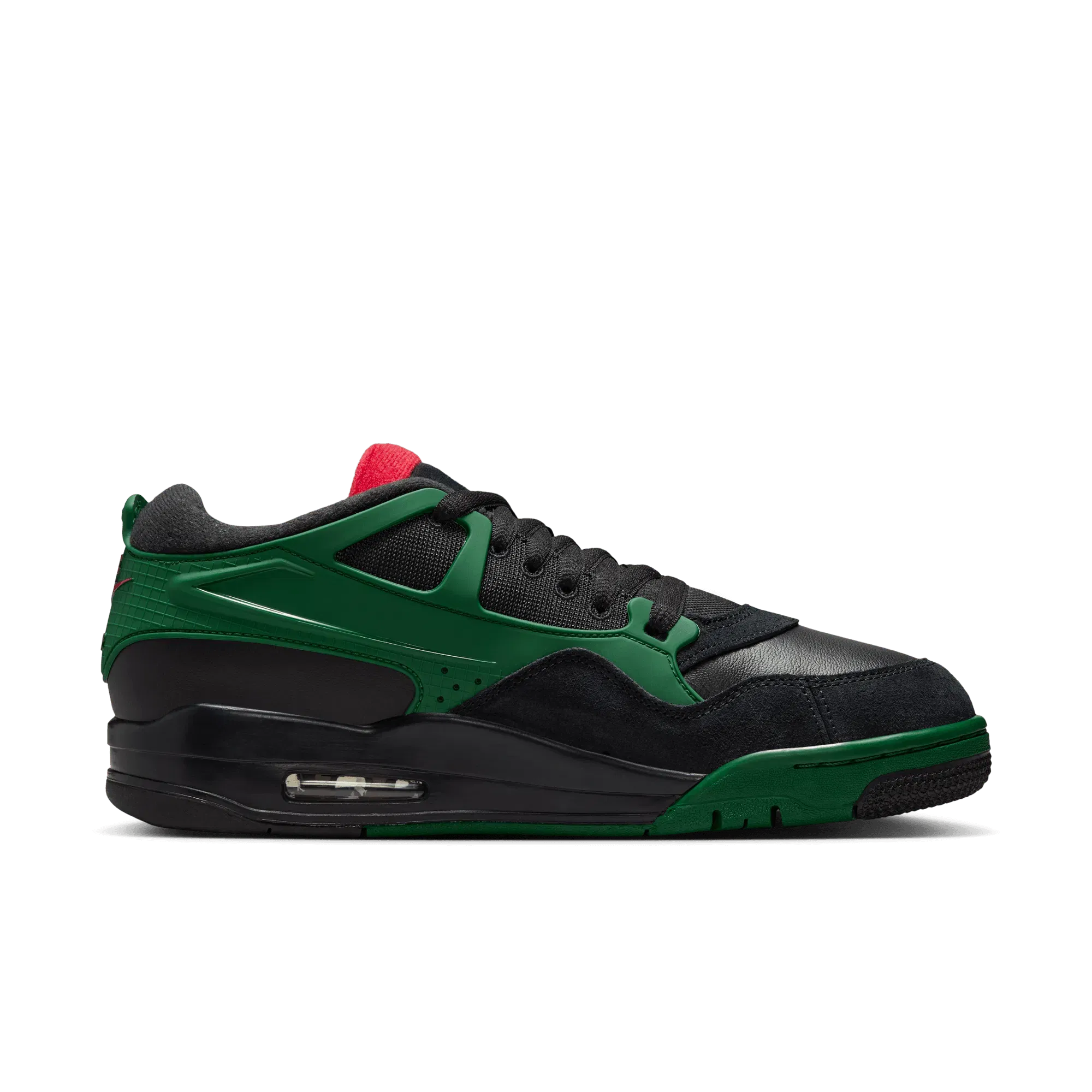 AIR JORDAN 4 RM - BLACK / VARSITY RED / GORGE GREEN