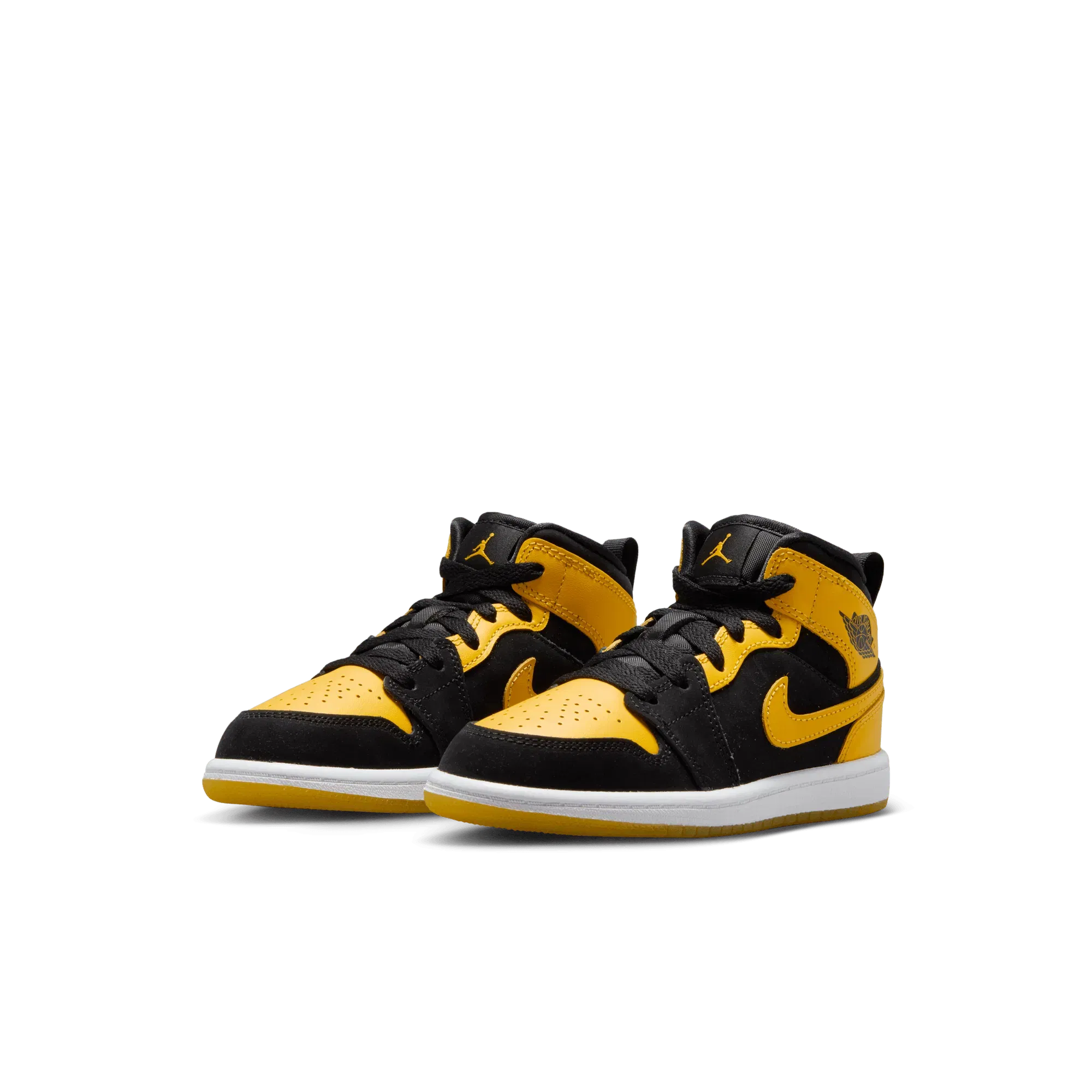 Air Jordan JORDAN 1 MID SE (PS) - BLACK / VARSITY MAIZE