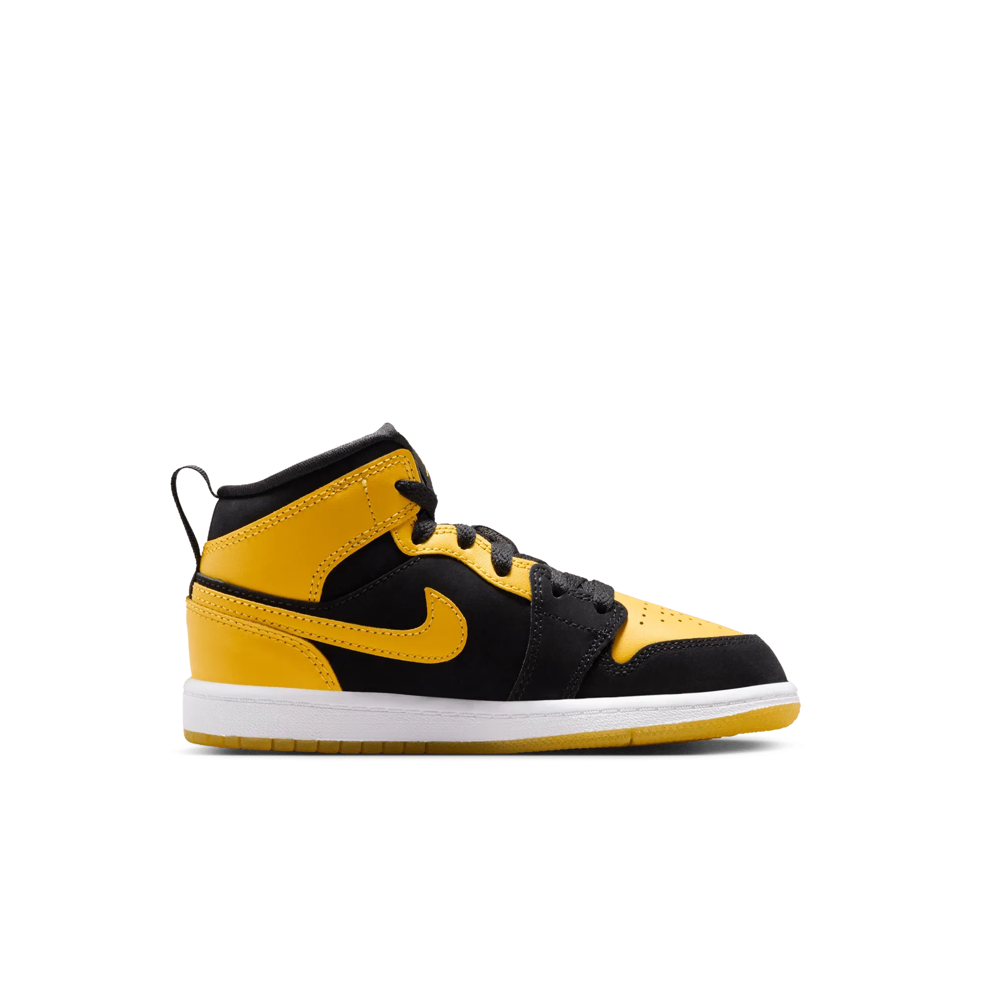 Air Jordan JORDAN 1 MID SE (PS) - BLACK / VARSITY MAIZE