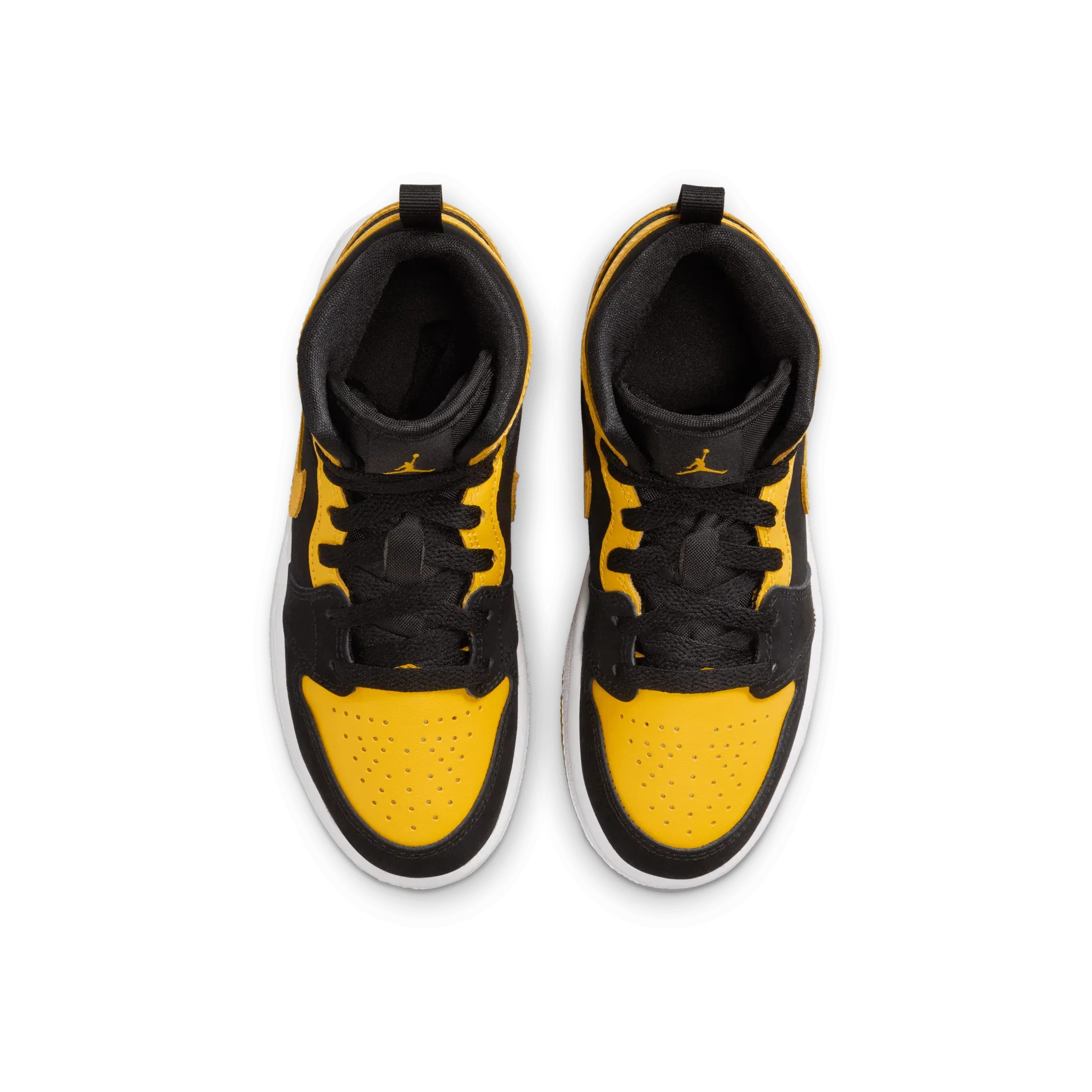 Air Jordan JORDAN 1 MID SE (PS) - BLACK / VARSITY MAIZE