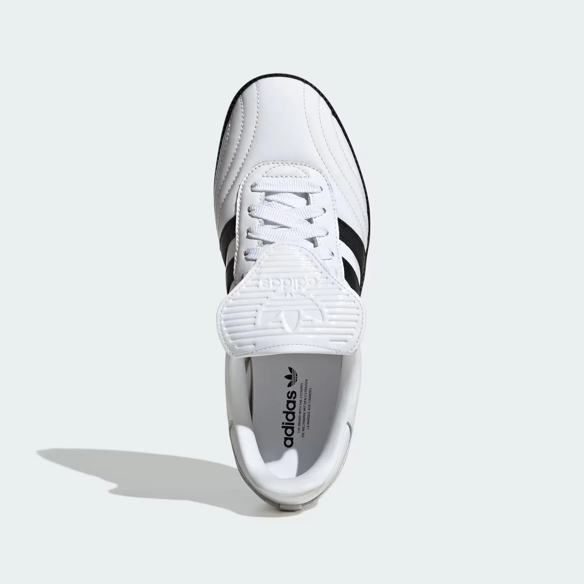 adidas WMNS SAMBA LONG TONGUE - CLOUD WHITE / CORE BLACK