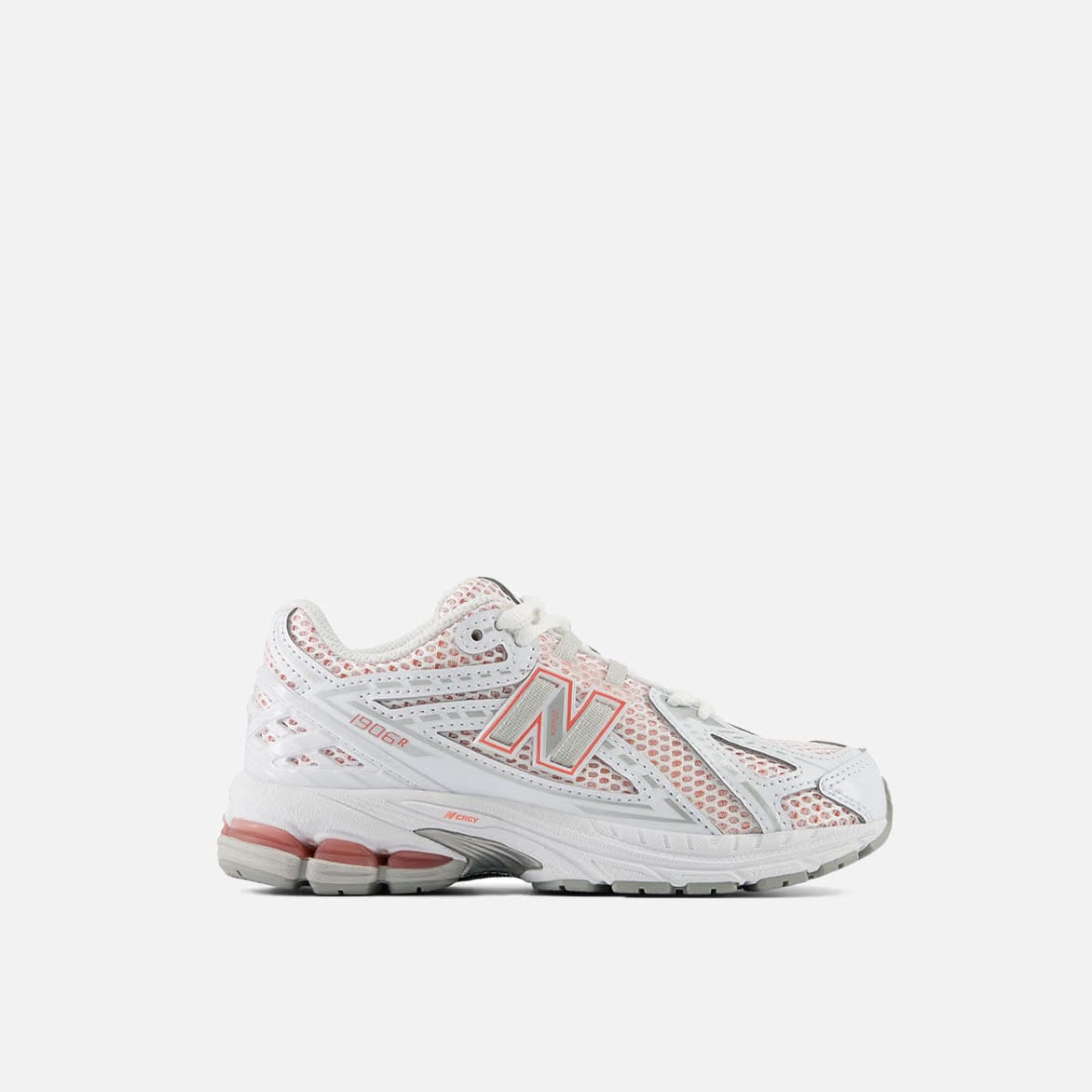 New Balance 1906R (PS) - WHITE / SUNFADE RED