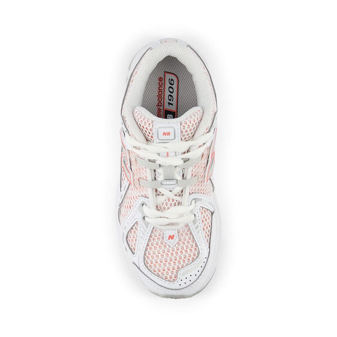 New Balance 1906R (PS) - WHITE / SUNFADE RED