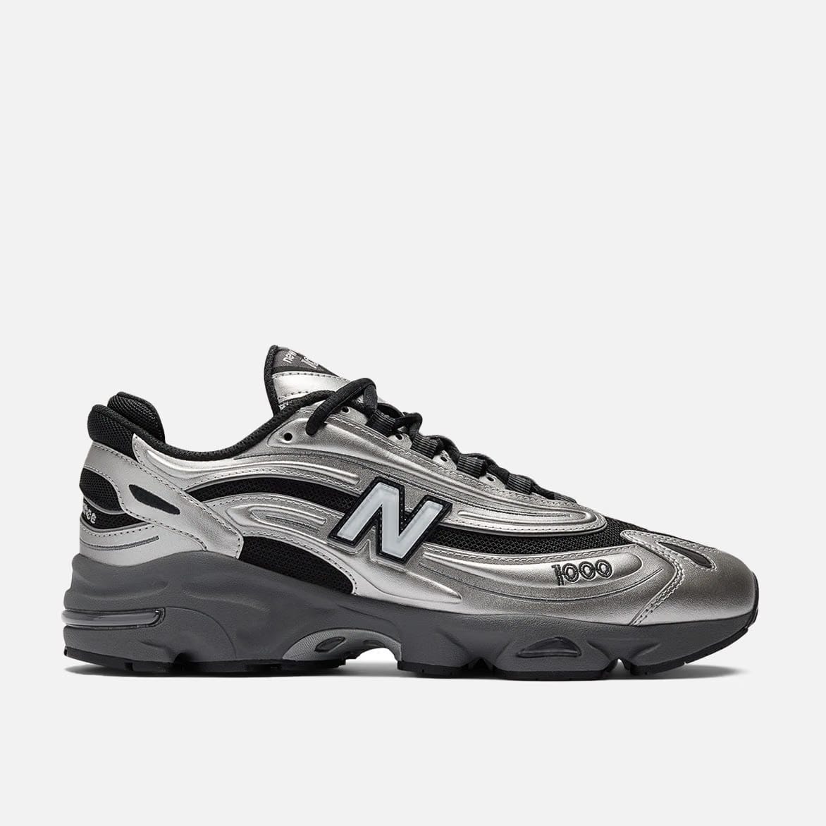 New Balance 1000 - SILVER METALLIC / GREEN