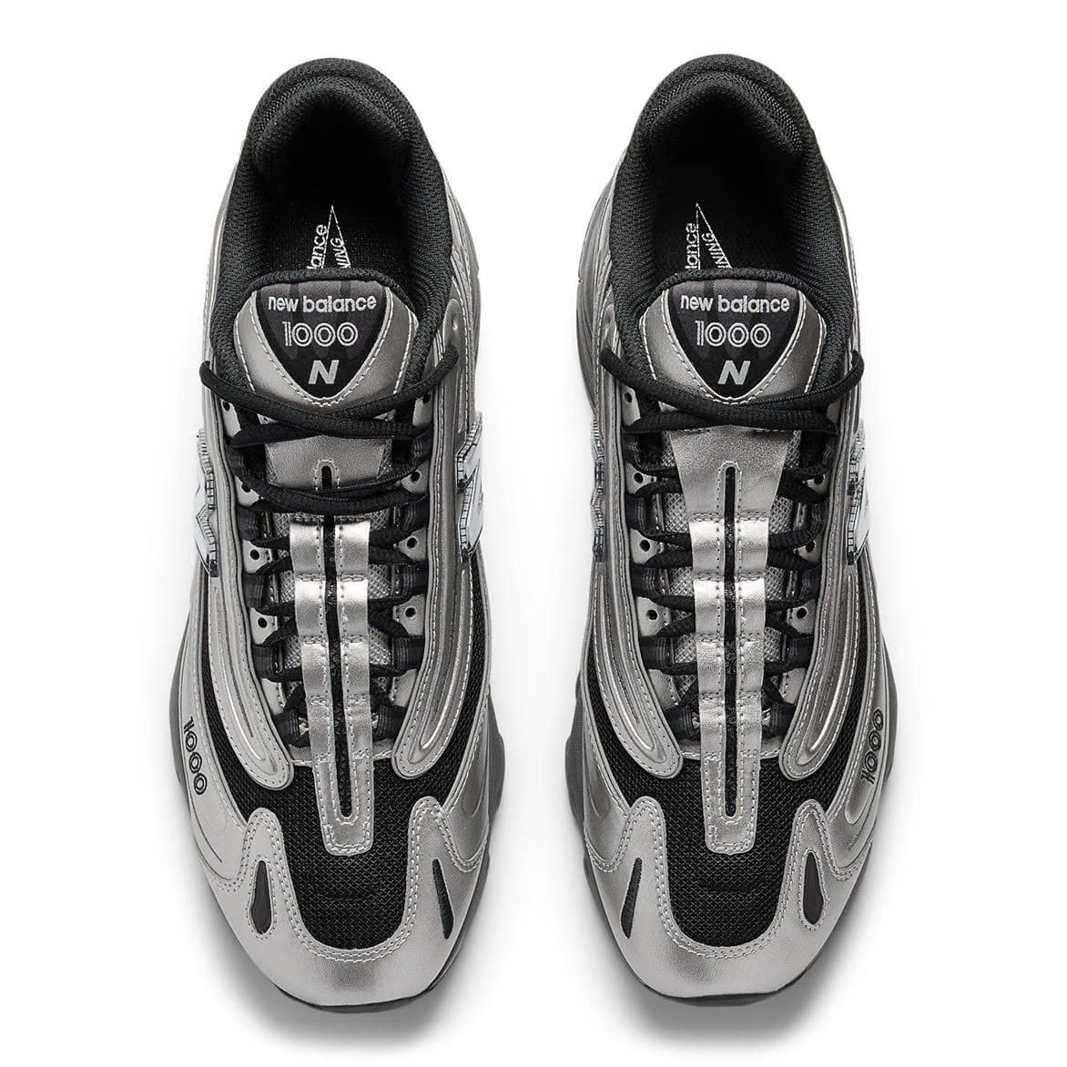 New Balance 1000 - SILVER METALLIC / GREEN